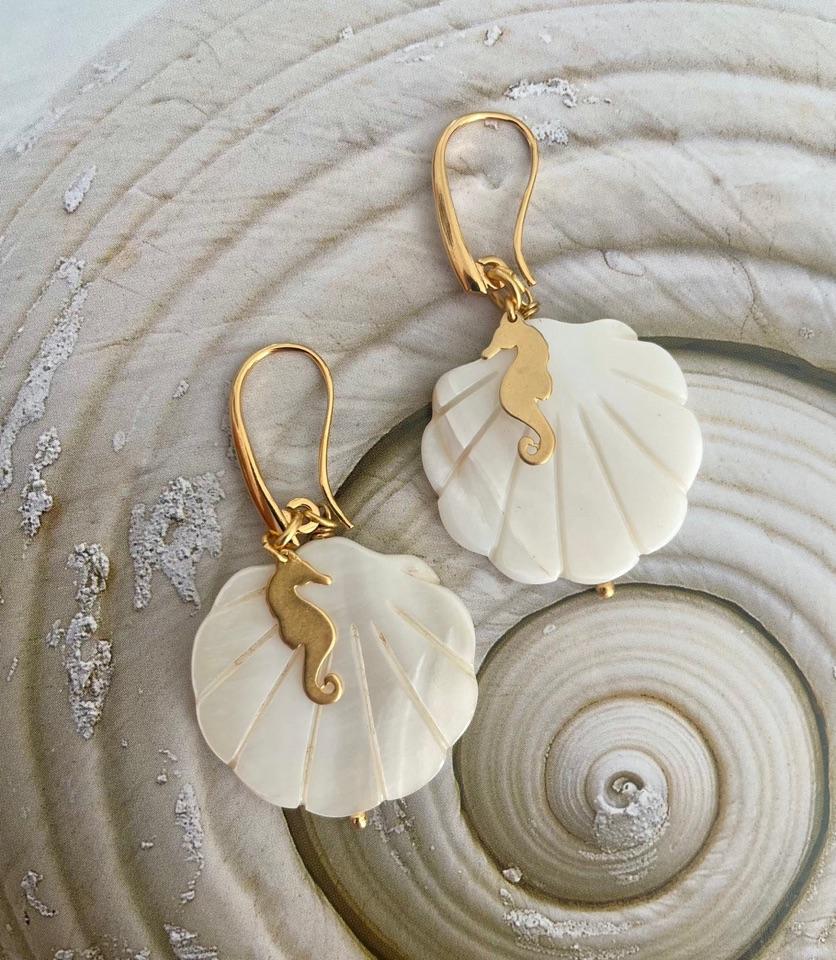 Bougainvillea Café - Caballito Earrings