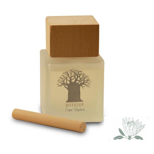 Cape Fynbos Wooden Top Diffuser – 160ml