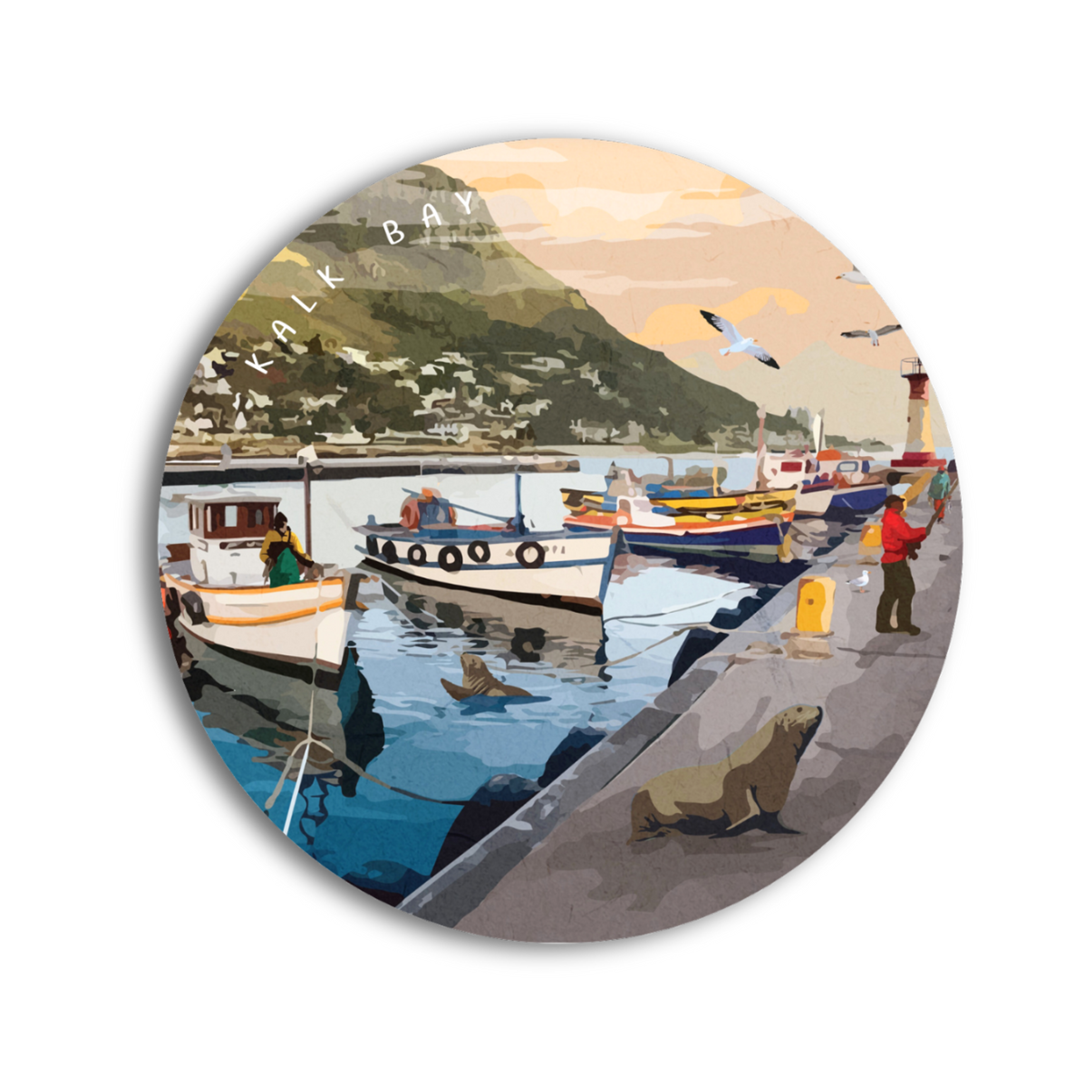 Kalk Bay Travel Poster — view 3