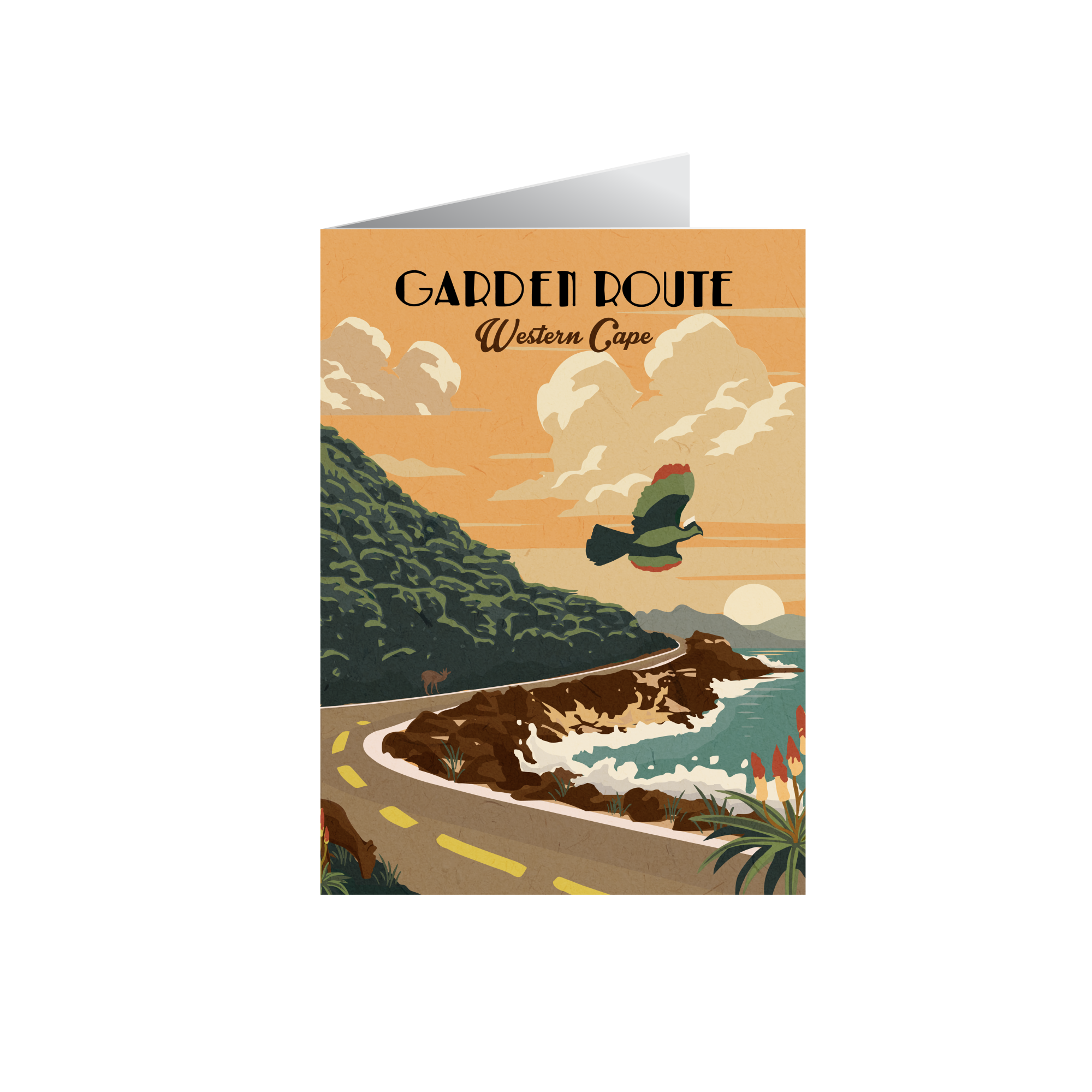 Garden Route Travel Poster — view 2