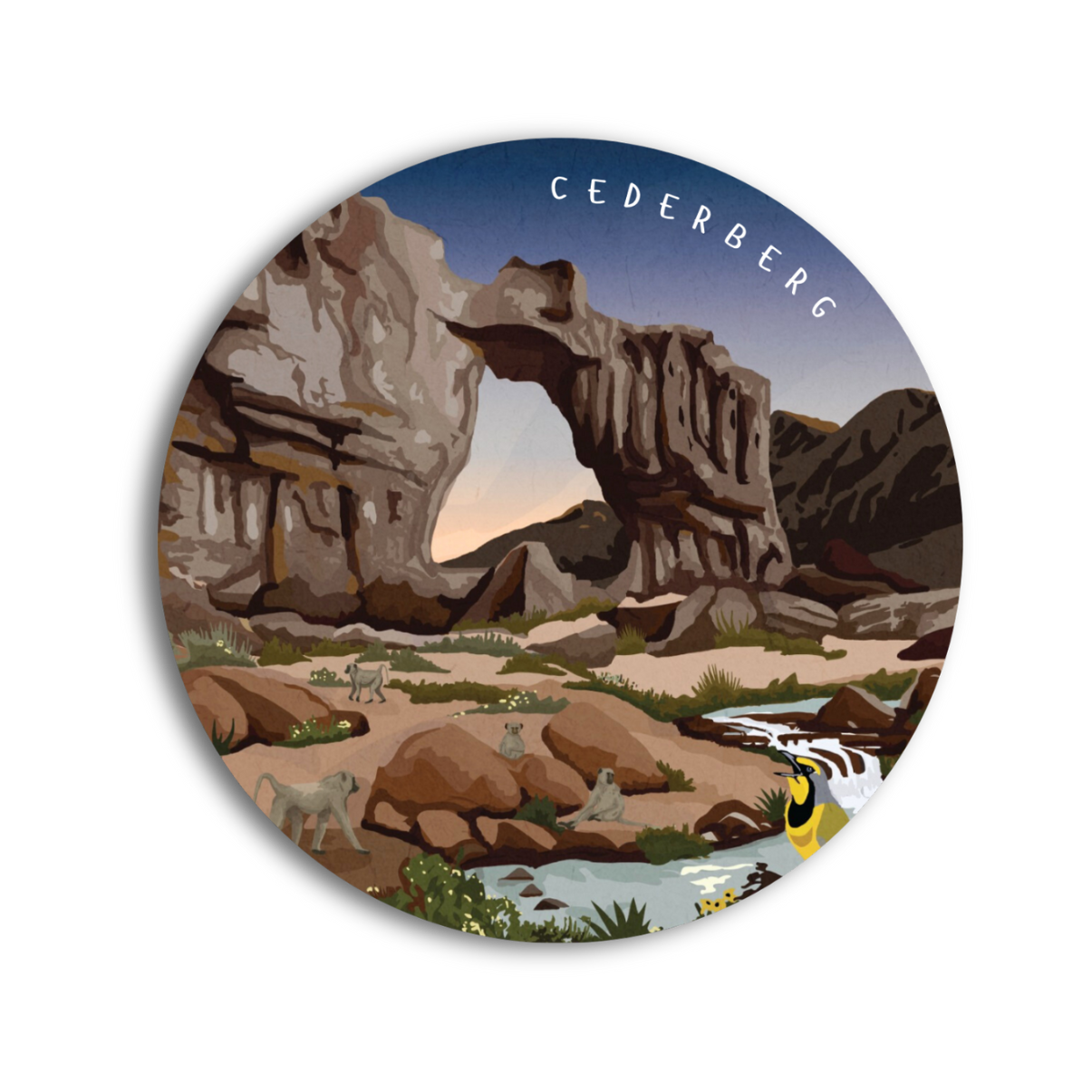 Cederberg Travel Poster — view 3