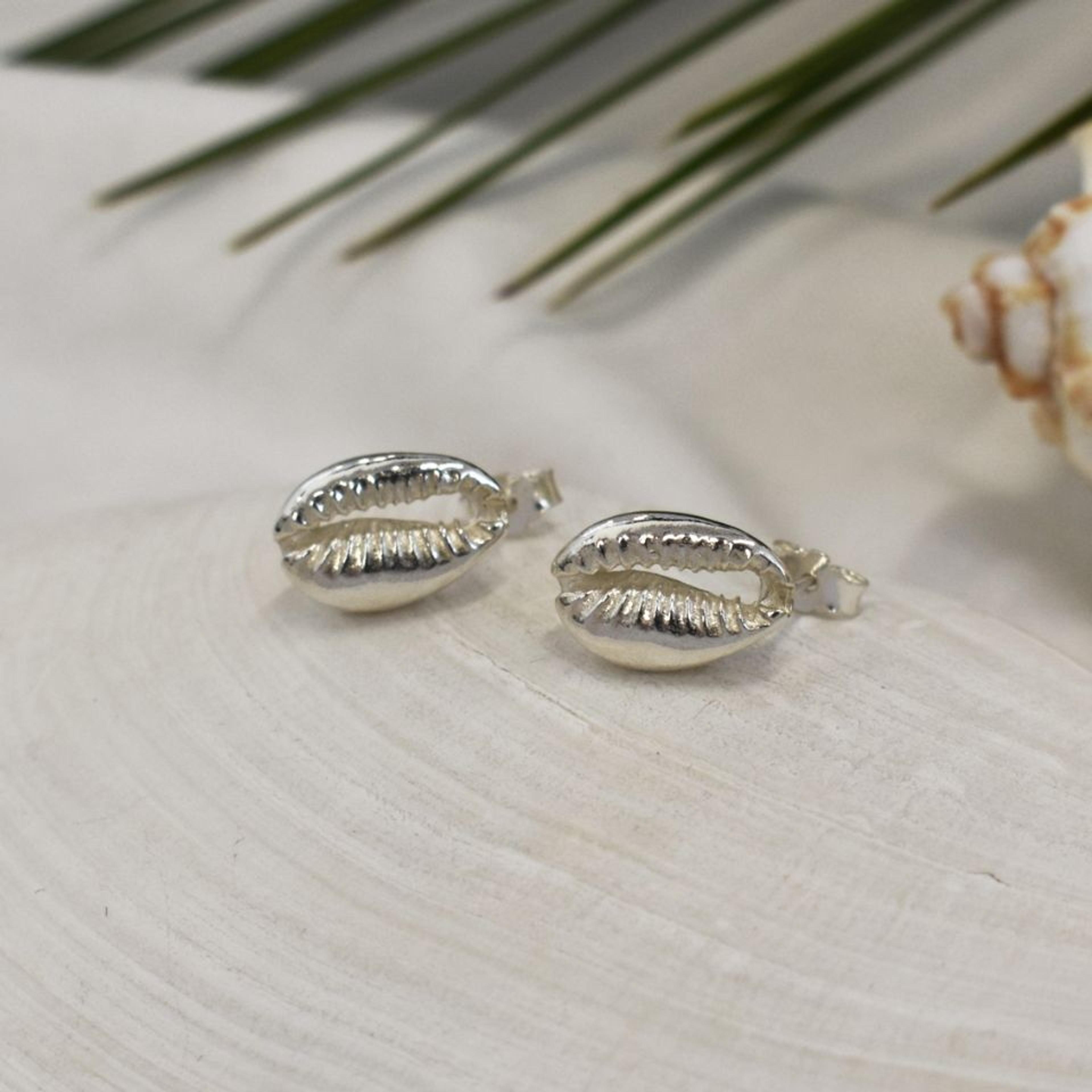 Kinkel Jewelry - Cowrie Studs