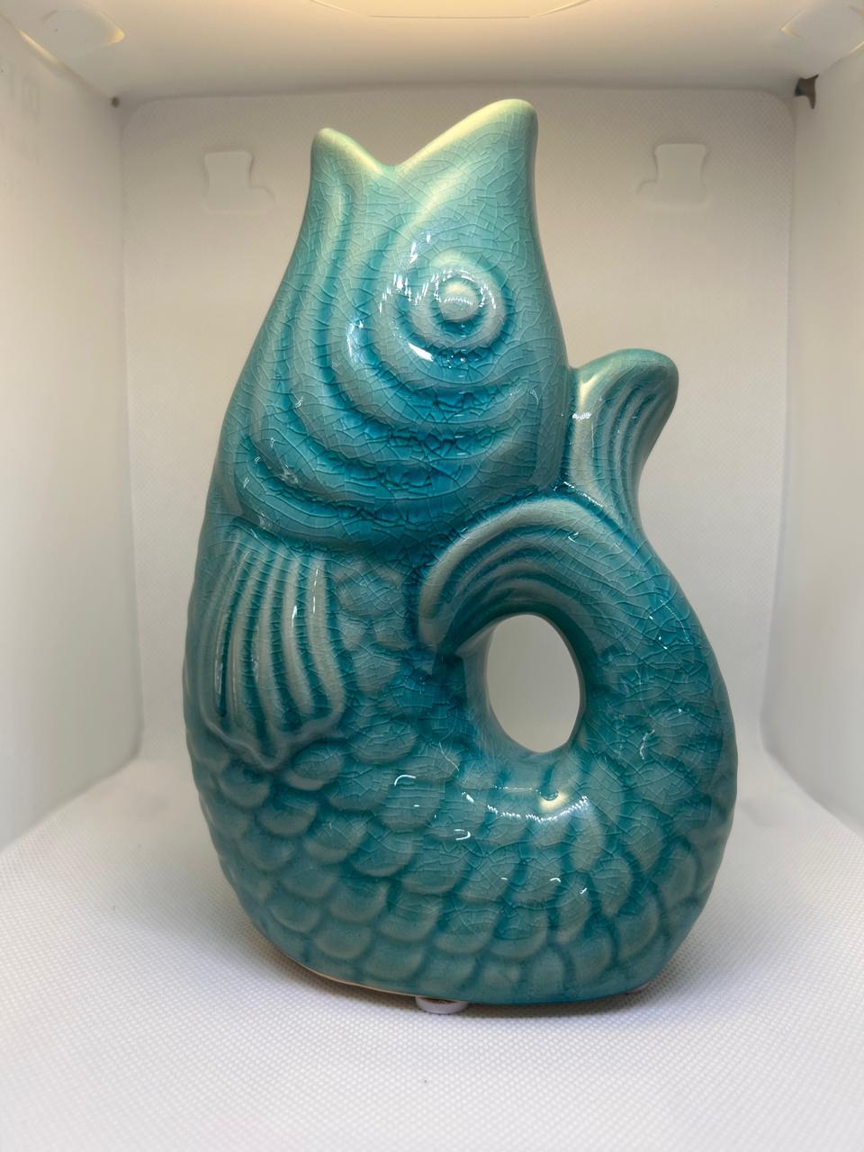 Ceramic Fish Shaped Vase