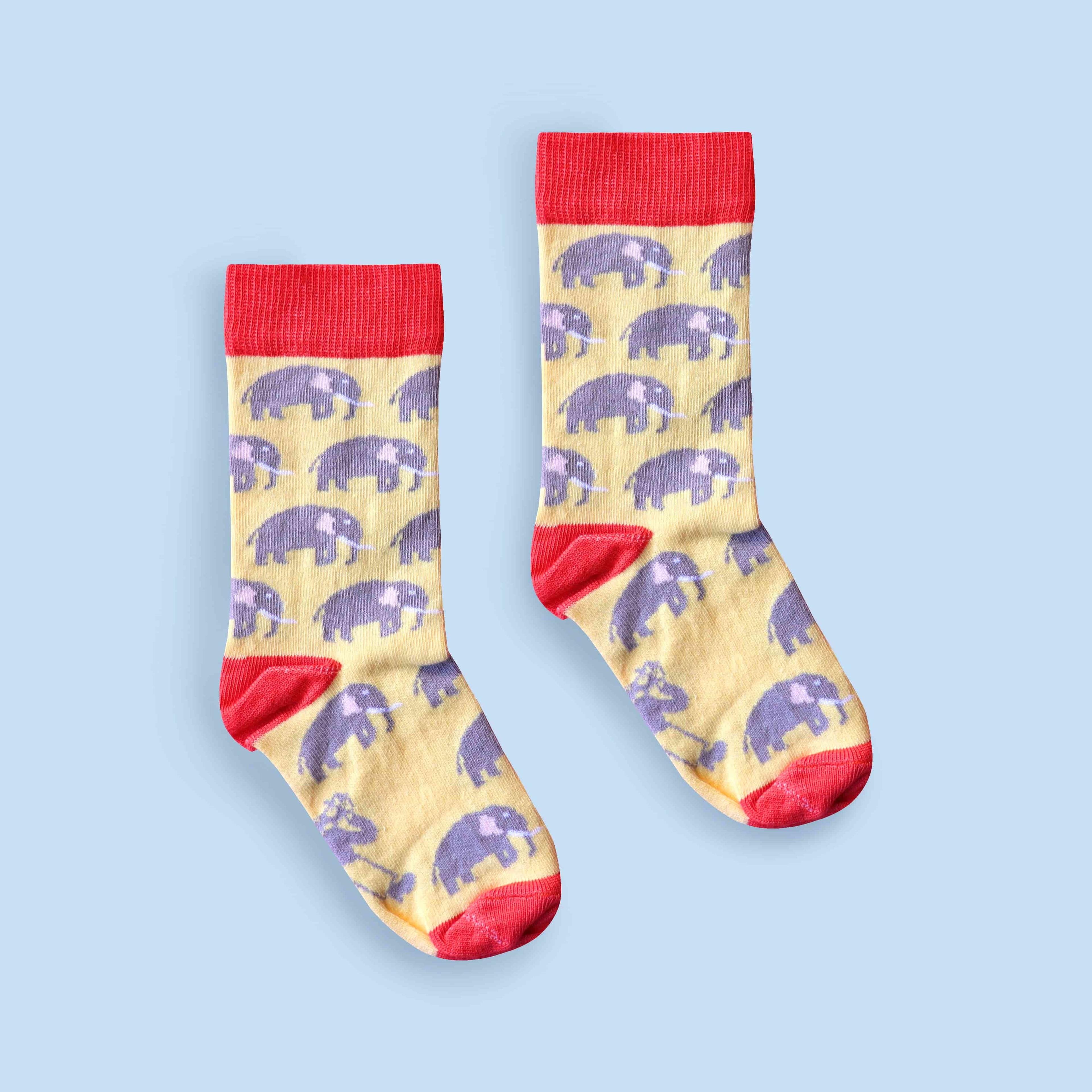 Kids' Elephant Socks — view 2