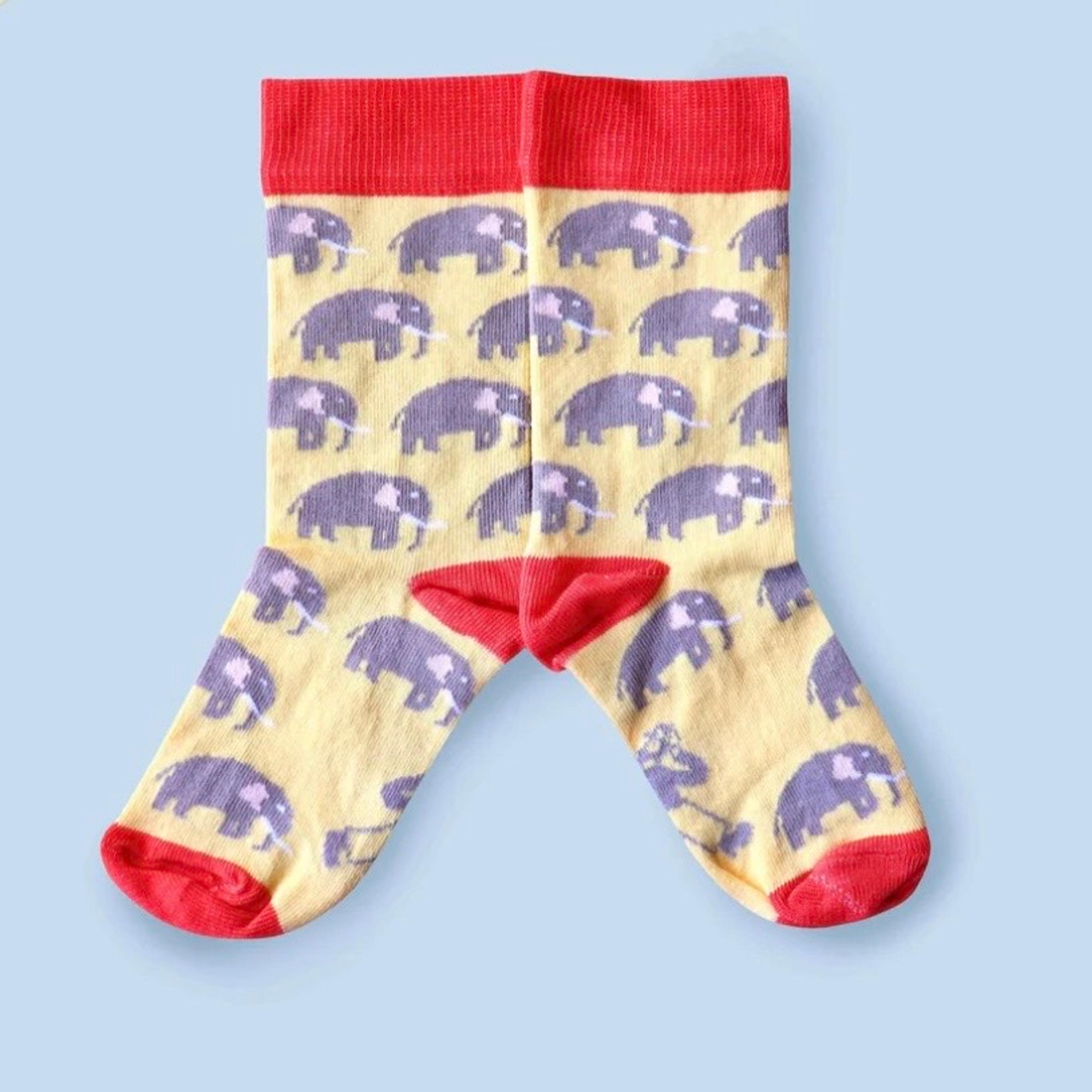 Feat Kids Socks — Elephant