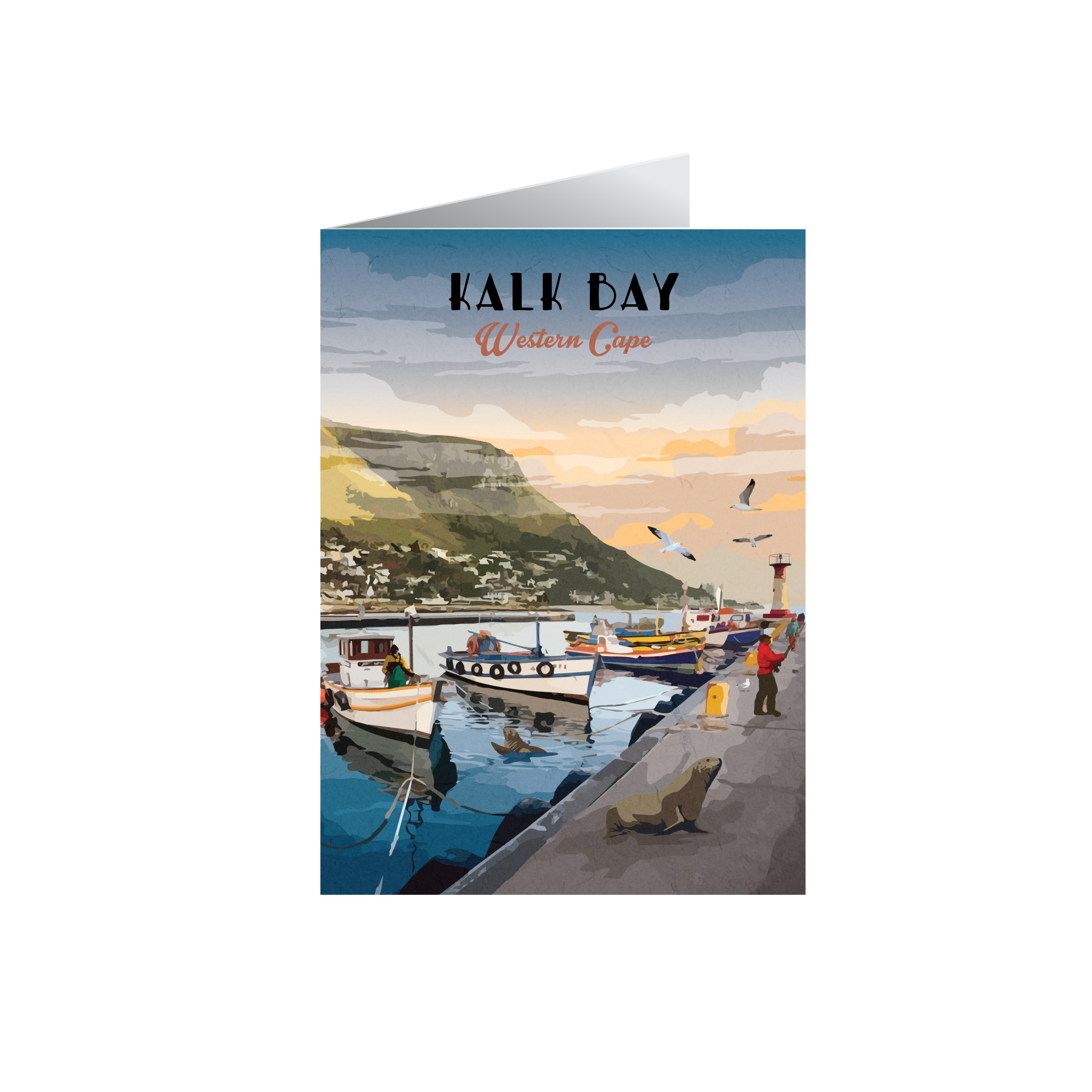 Kalk Bay Travel Poster — view 2