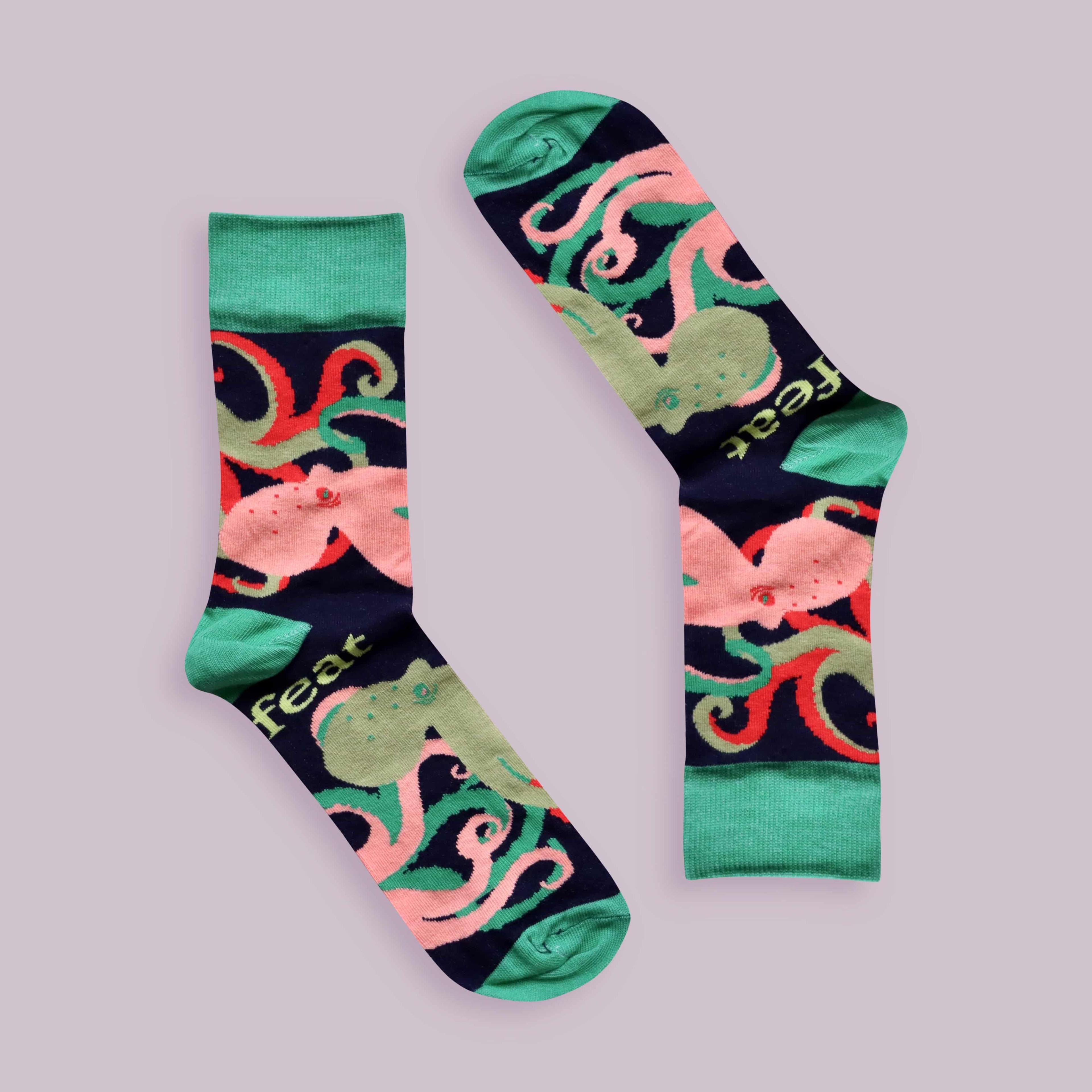 Tangled Octopus Socks — view 2