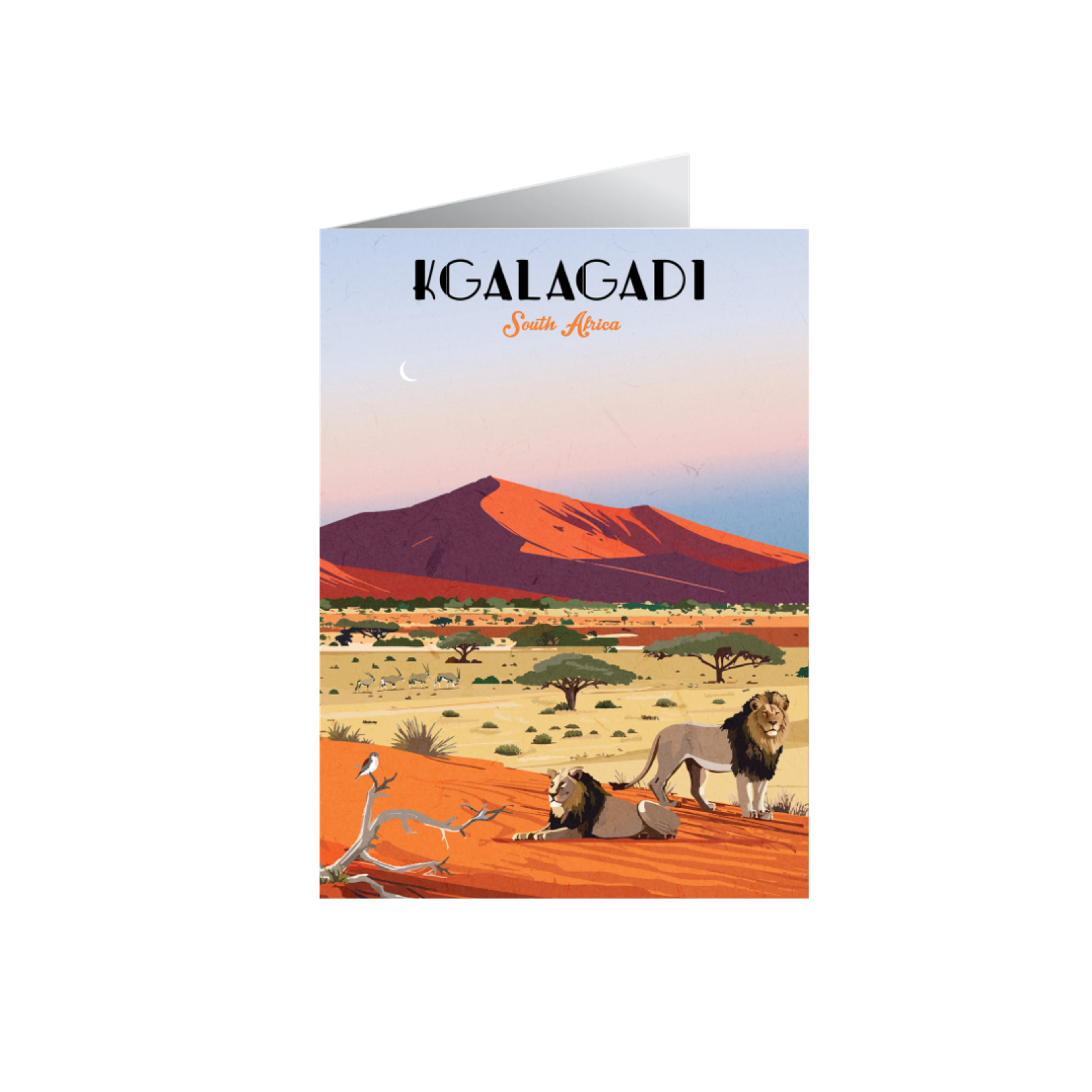 Kgalagadi Travel Poster — view 2