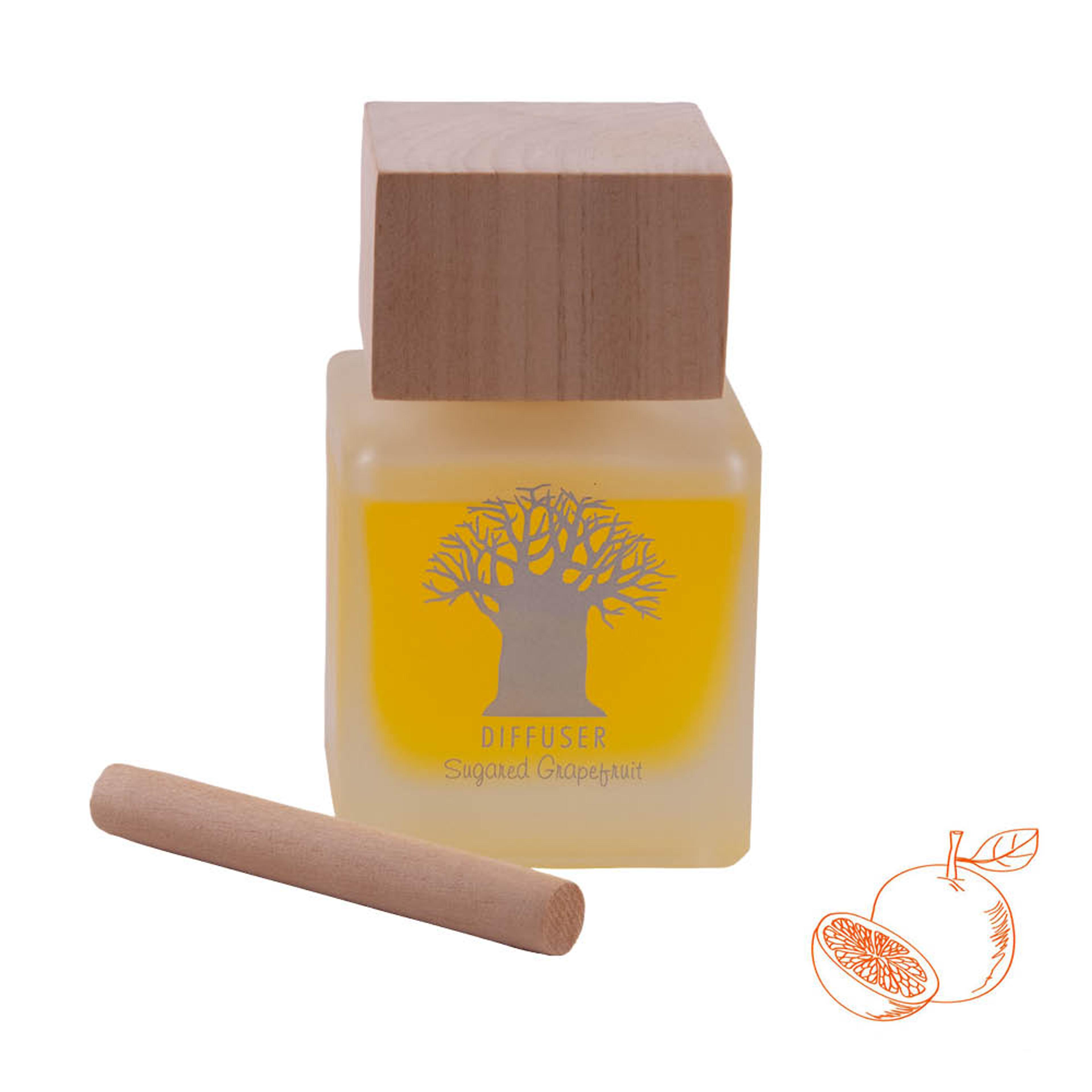 Sugared Grapefruit Wooden Top Diffuser – 160ml