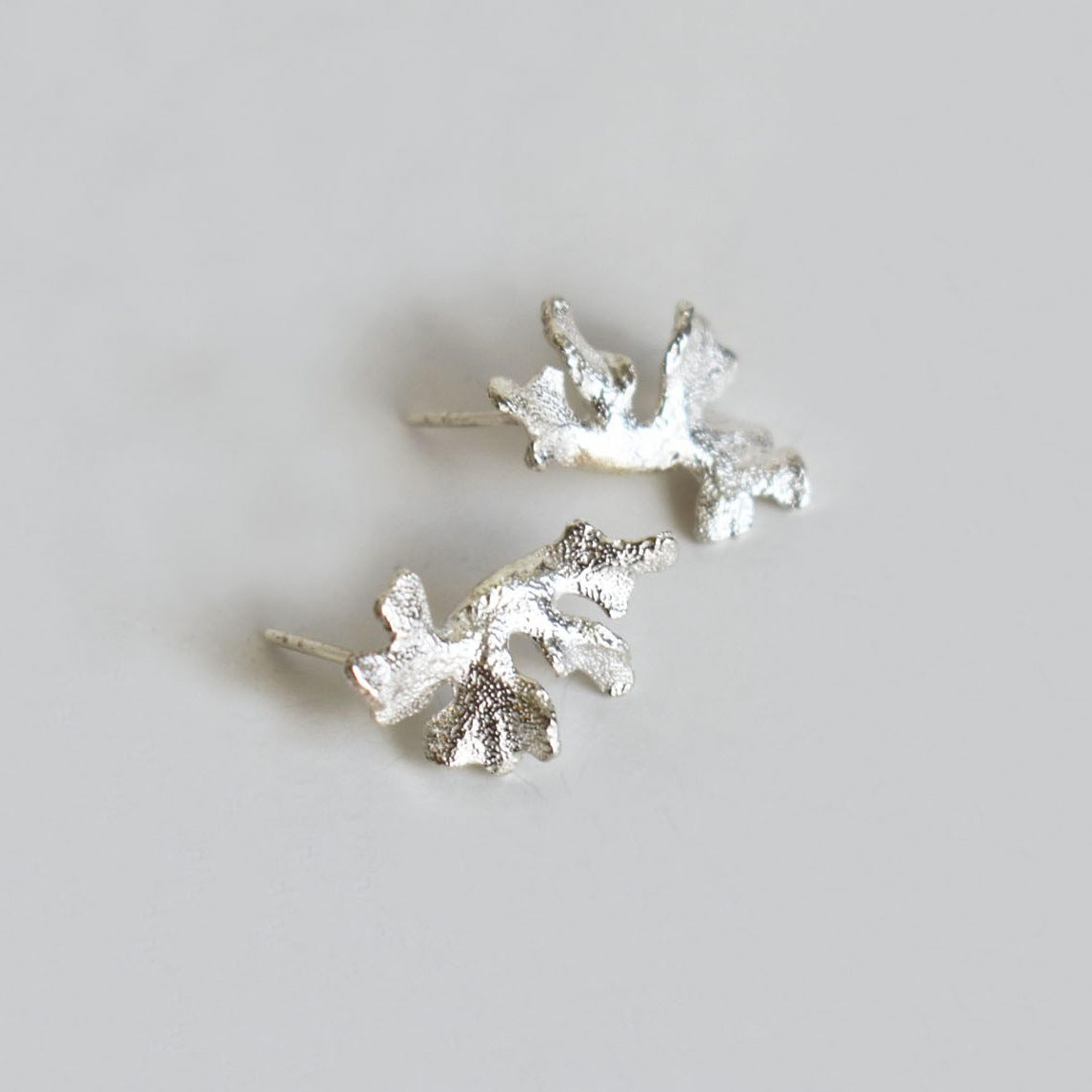 Kinkel Jewelry - Coral Studs Kinkel — view 2