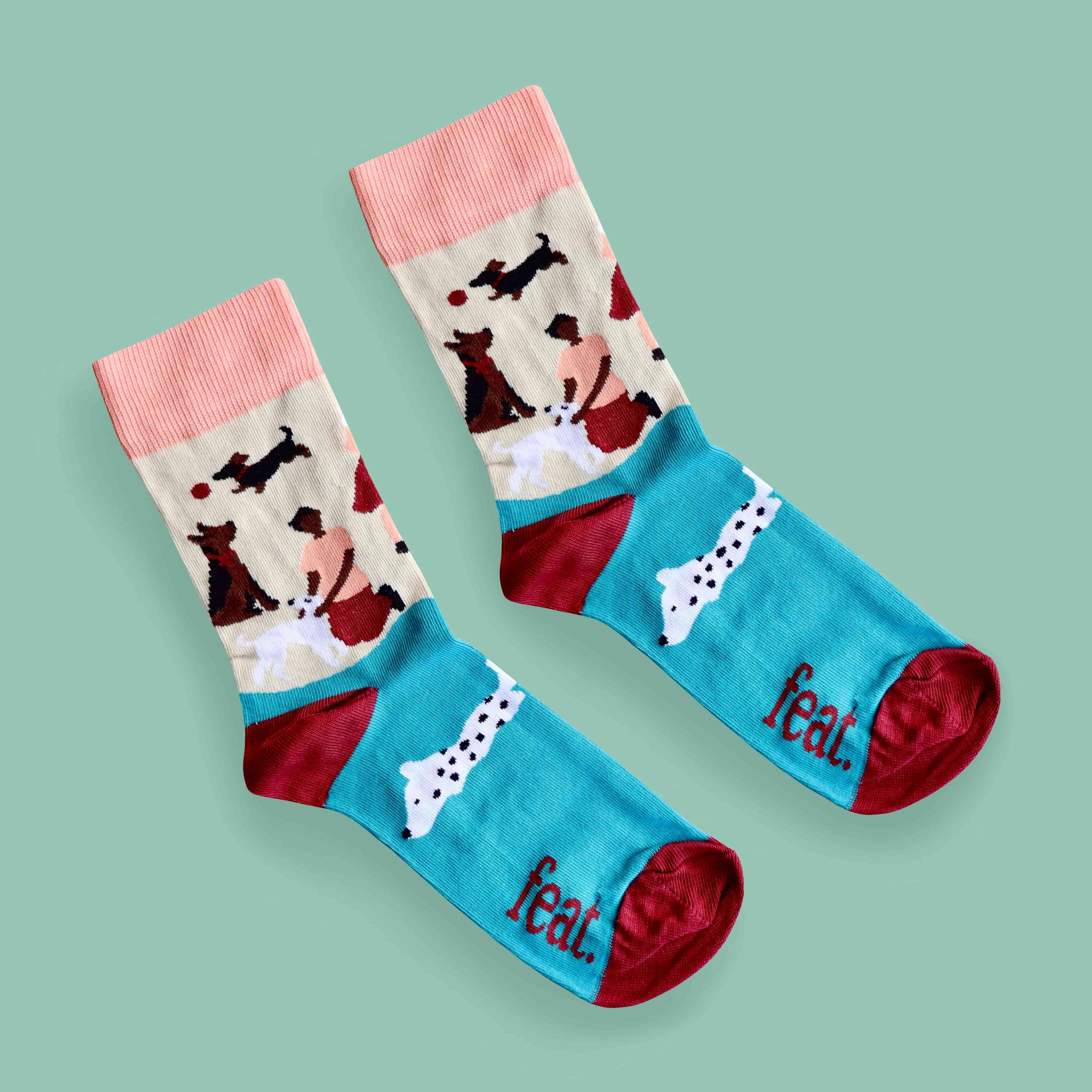 Beach Walkies Socks — view 2