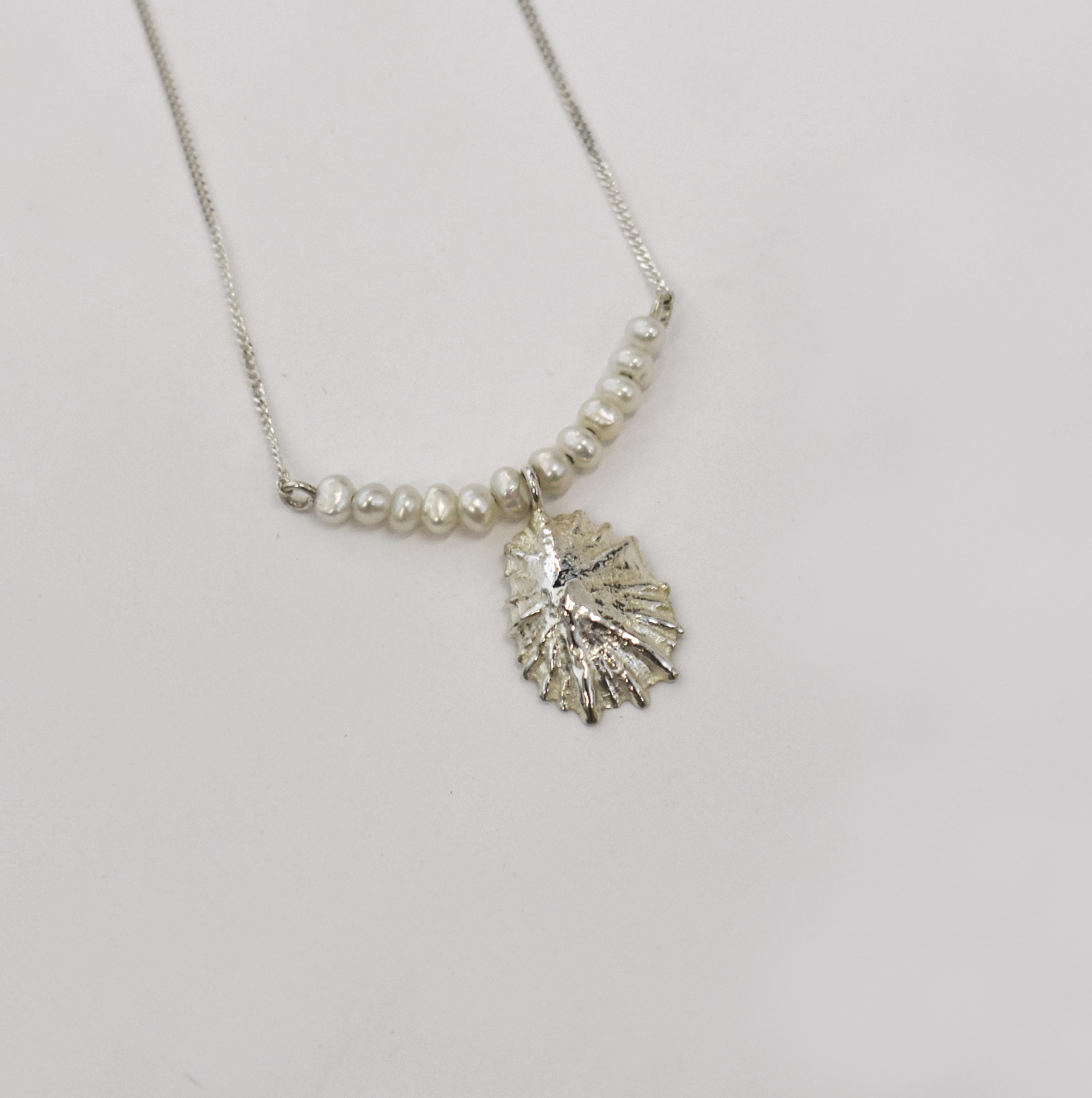 Limpet Pearl Necklace — view 2