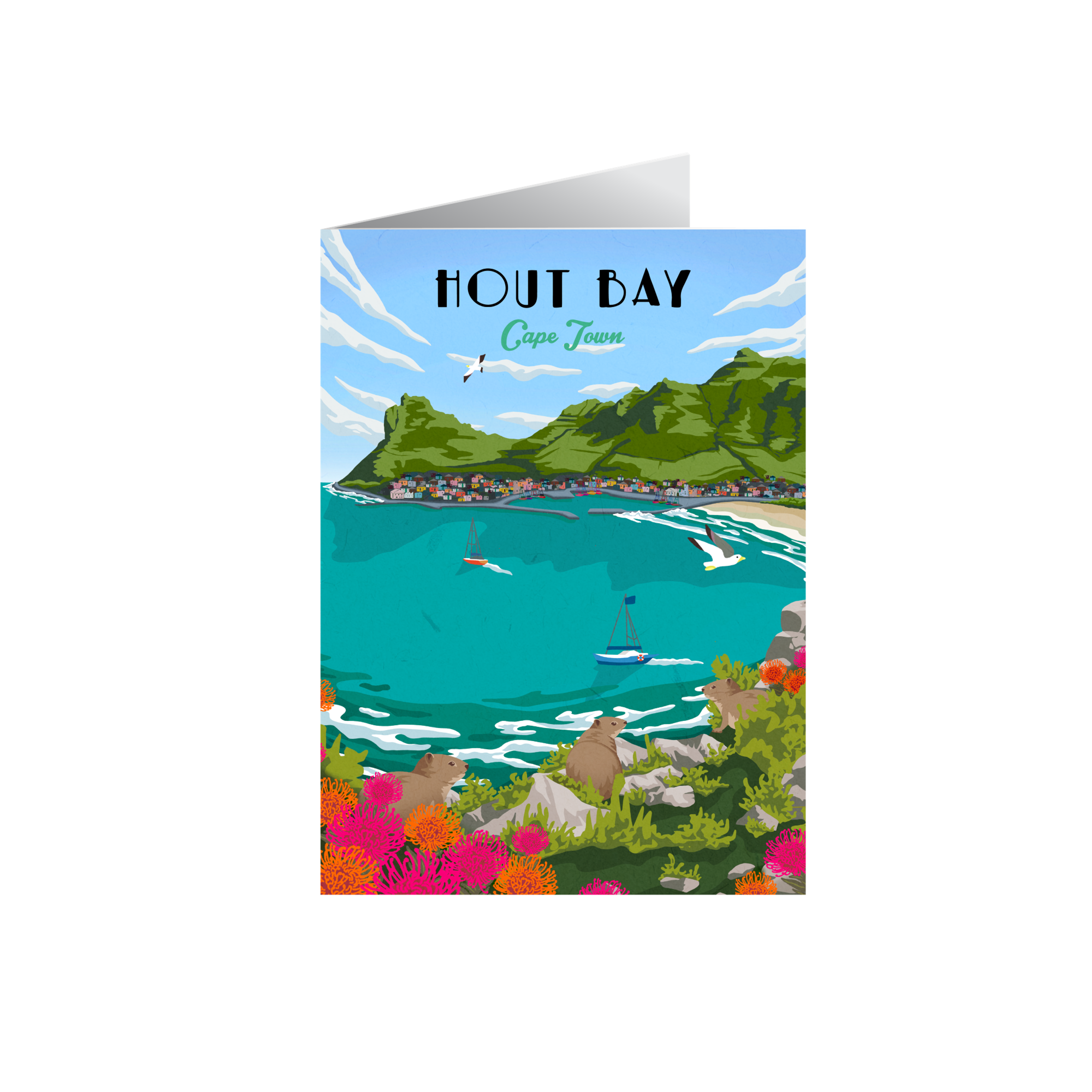 Hout Bay Travel Poster — view 2