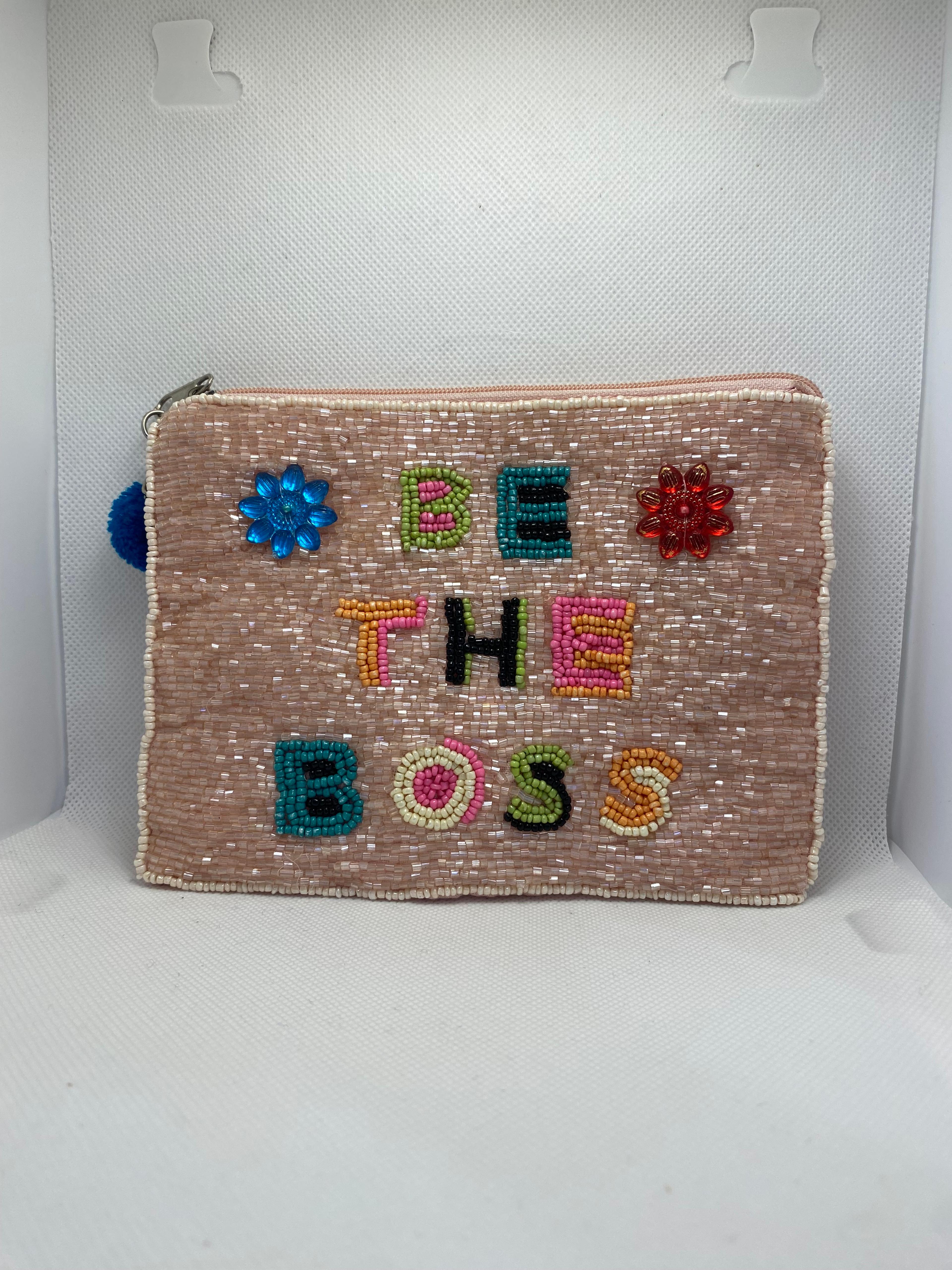 Kitch Kool Medium Beaded Purse — Be the Boss