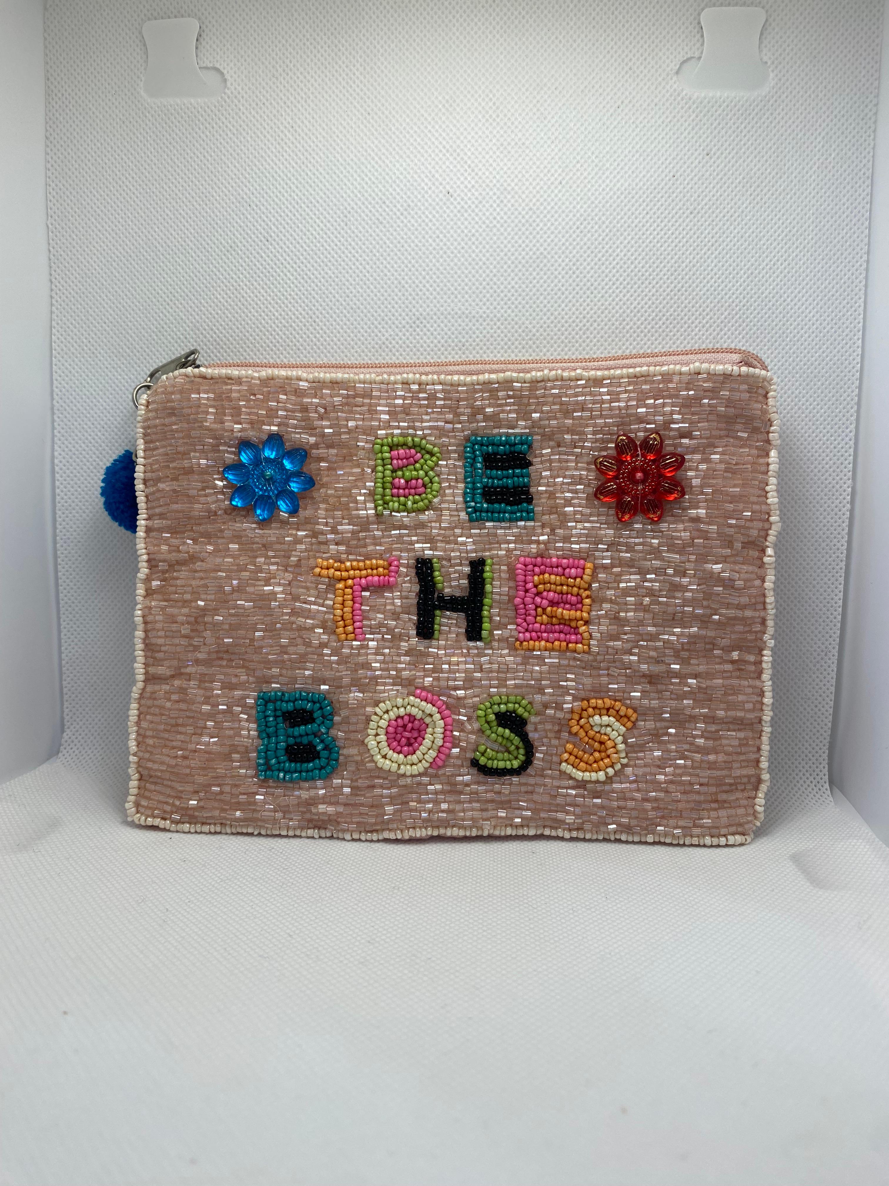 Kitch Kool Medium Beaded Purse — Be the Boss