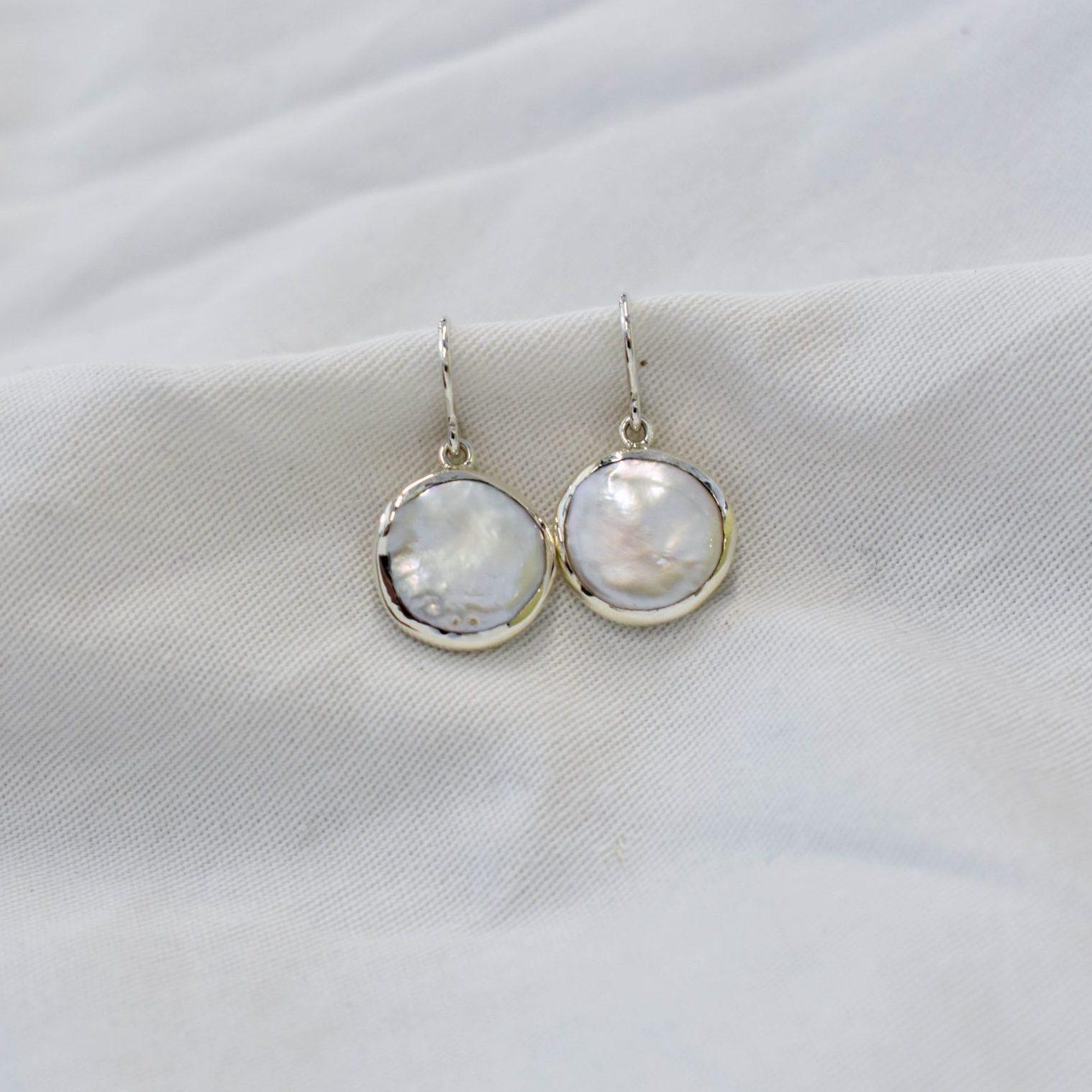 Kinkel Jewelry - Calypso Pearl Earrings — view 2