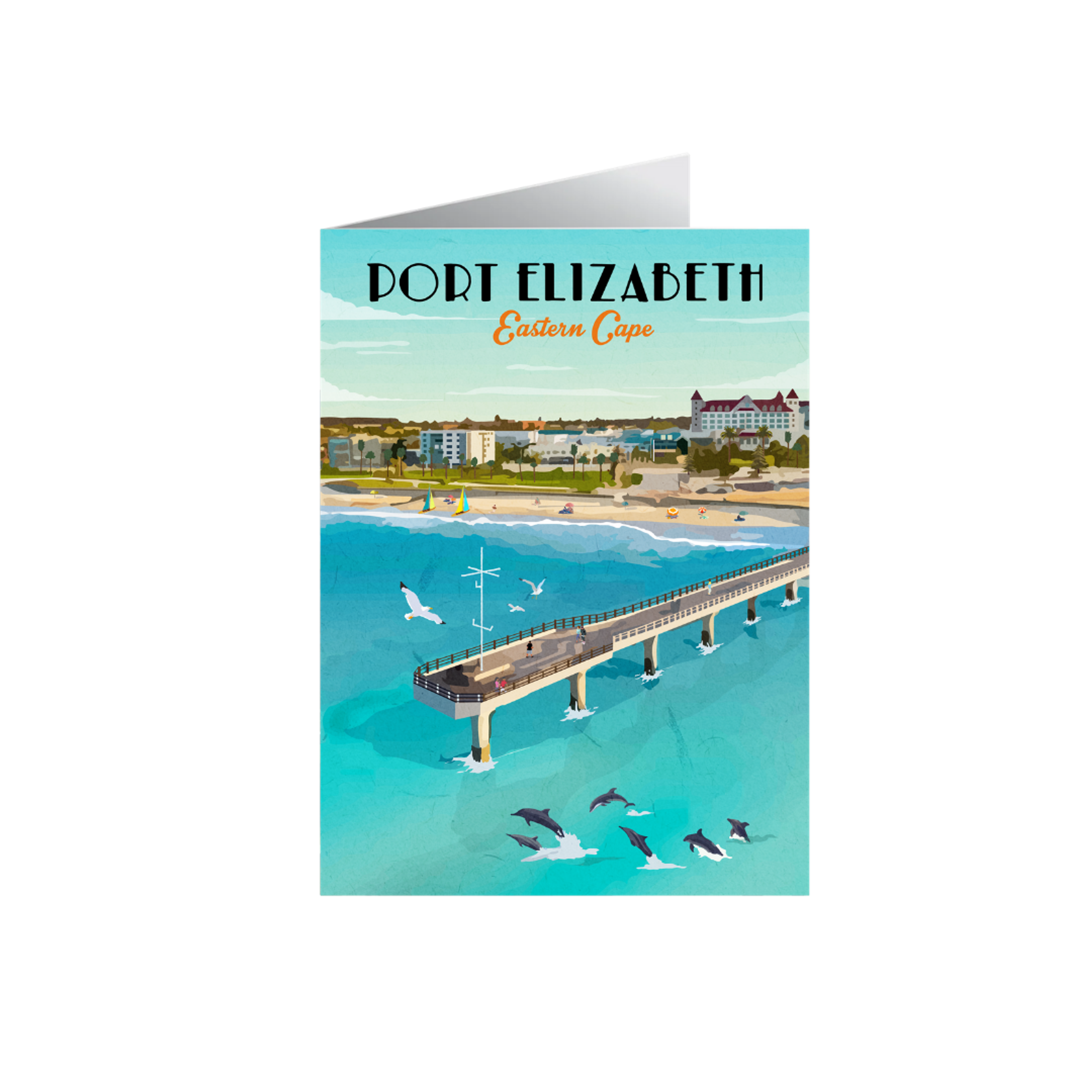 Port Elizabeth Travel Poster — view 2