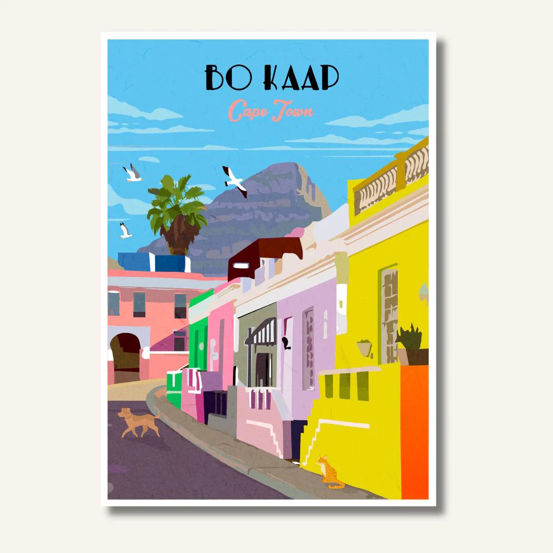 Bo-Kaap Travel Poster