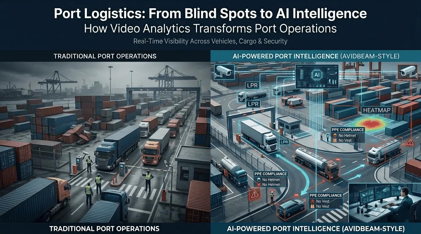 How AvidBeam Solutions Brings Real Operational Intelligence to Port Logistics Solutions