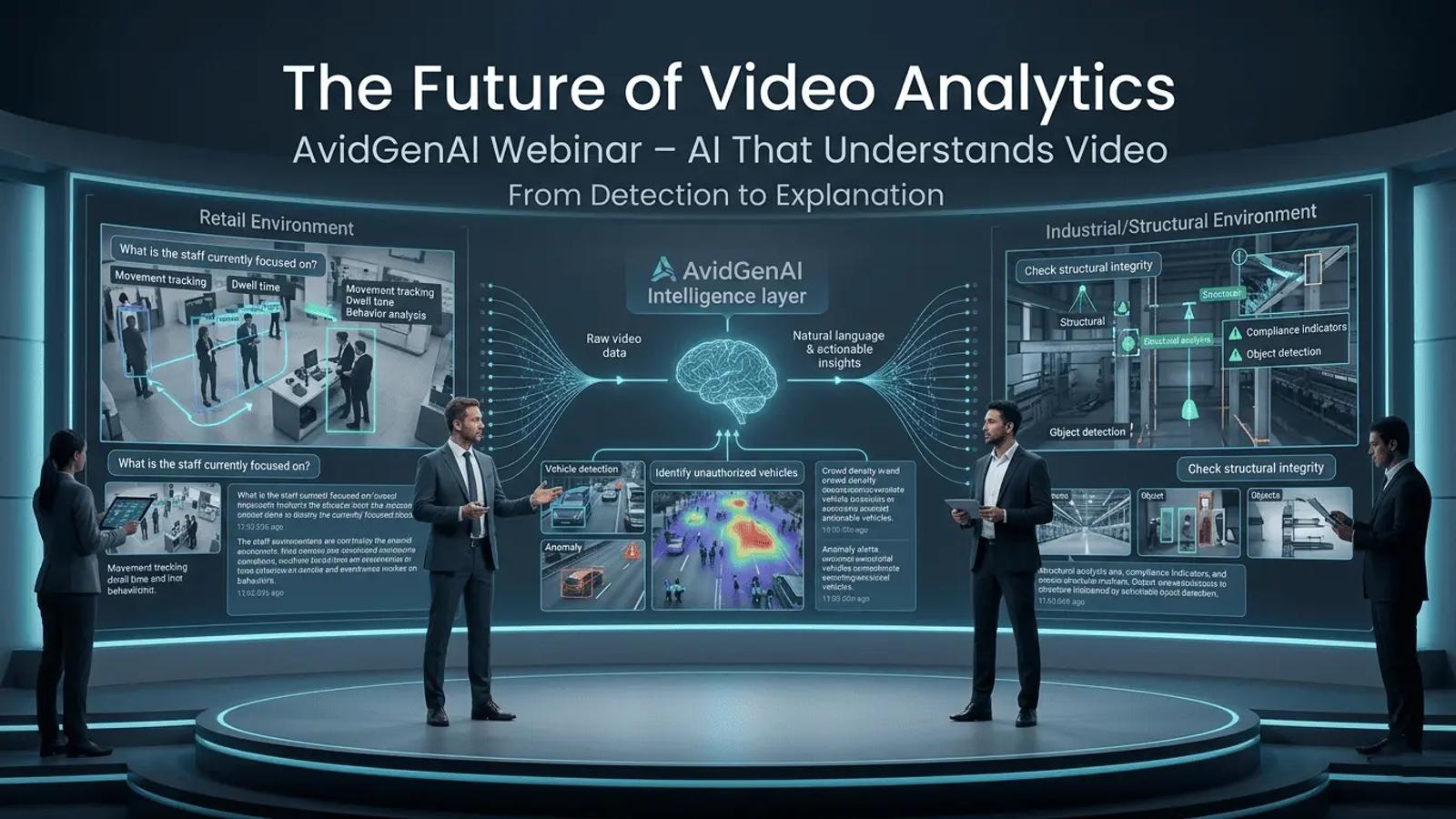“The Future of Video Analytics”: AvidBeam Brings AvidGenAI to STC Solutions Webinar on April 29