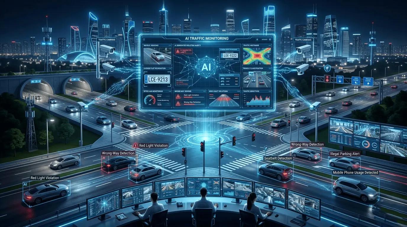 Traffic Violation System in 2026 How AvidBeam's AB - ITS Turns Every Camera Into an Enforcement Point