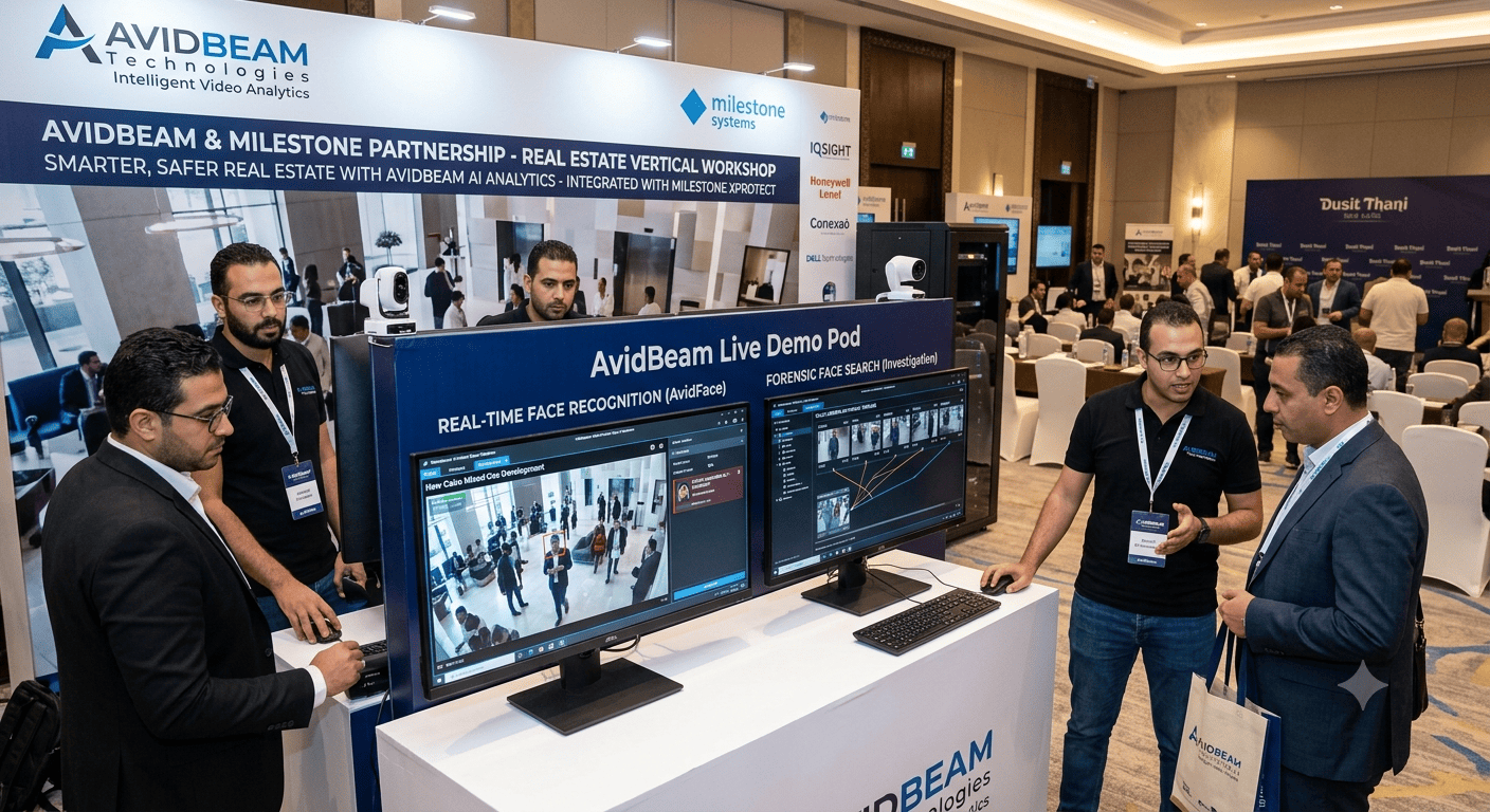 Meta Title: AvidBeam Joins Milestone XProtect Real Estate Workshop