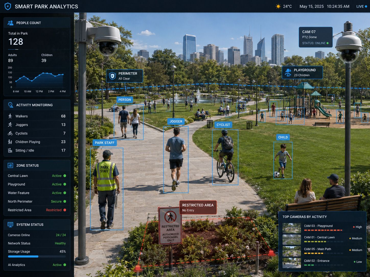 Smart Public Parks