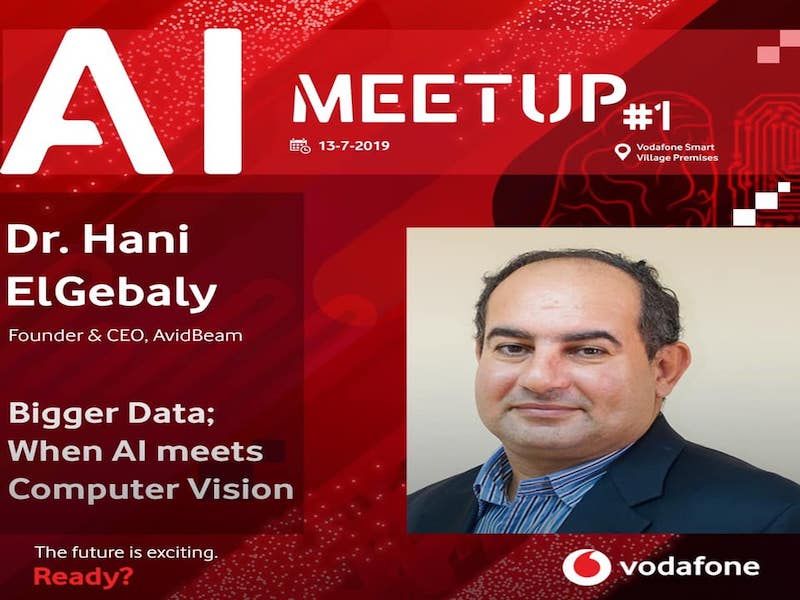 AvidBeam’s CEO & Founder was a Keynote Speaker at Vodafone’s First AI Meetup