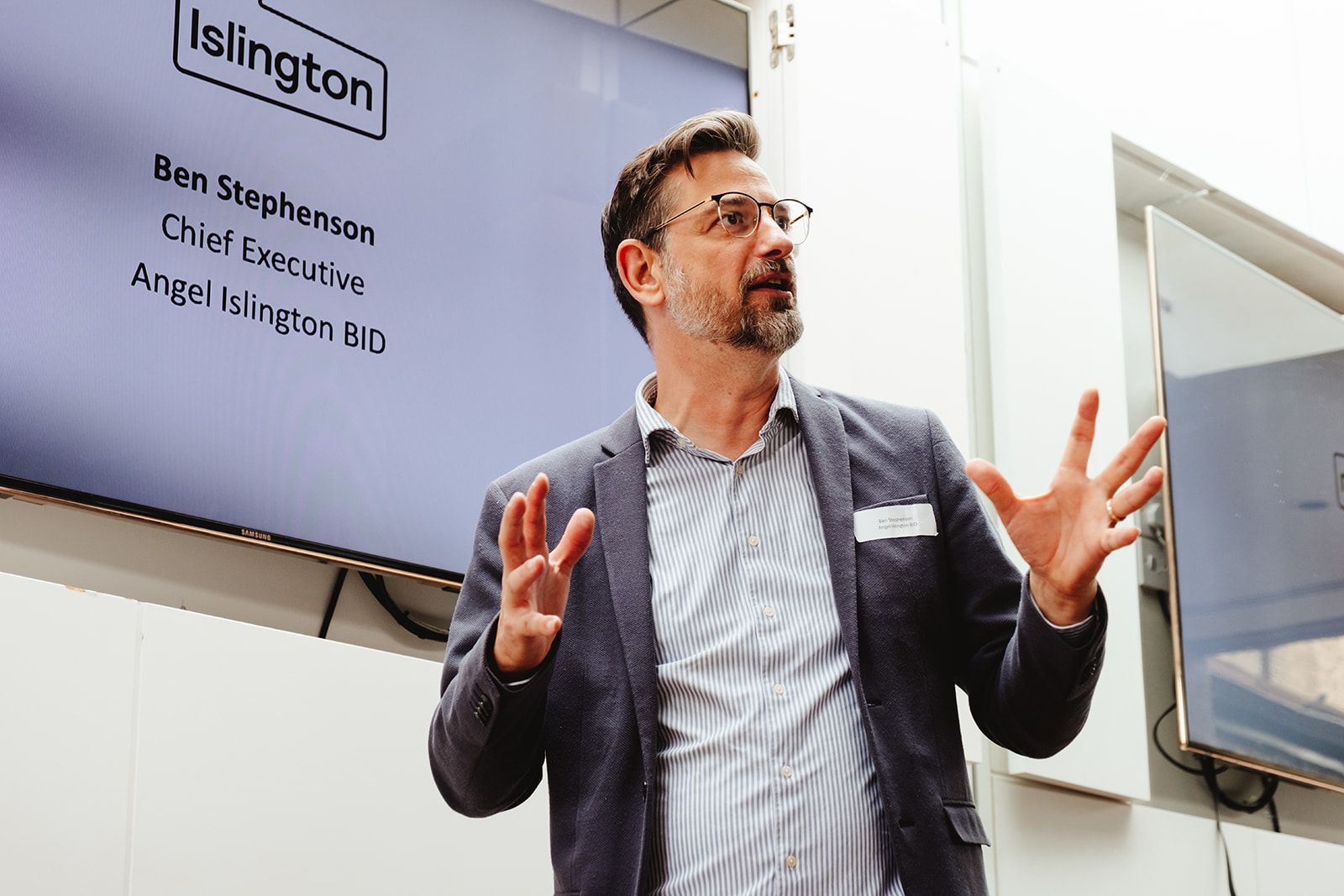 Angel Islington BID Chief Executive Ben Stephenson