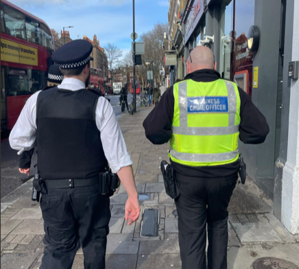 Tackling shoplifting in the Angel BID area