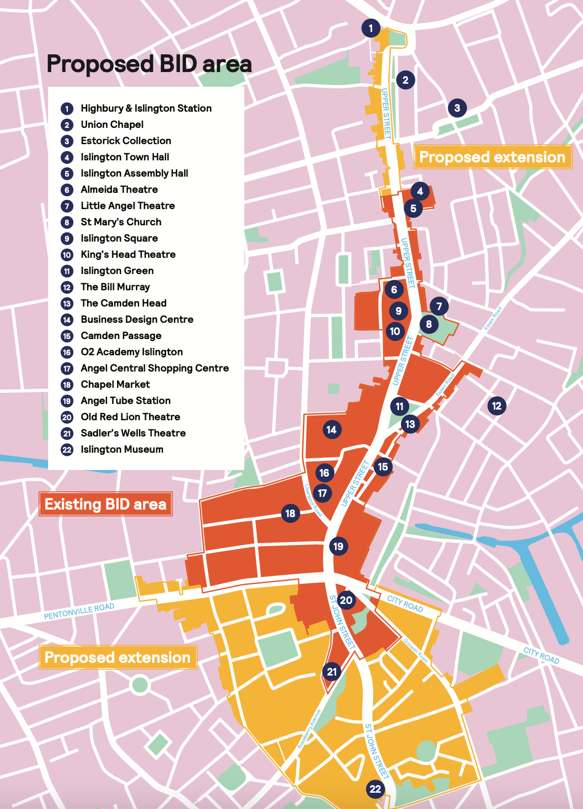 Find out more about Angel Islington BIDs upcoming ballot