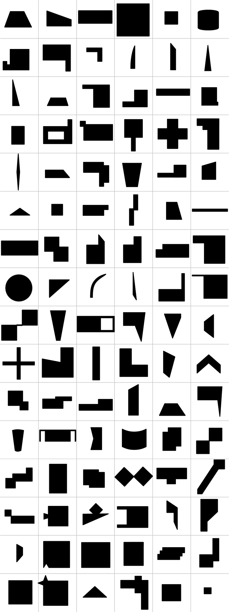 Every individual surfaces in plan