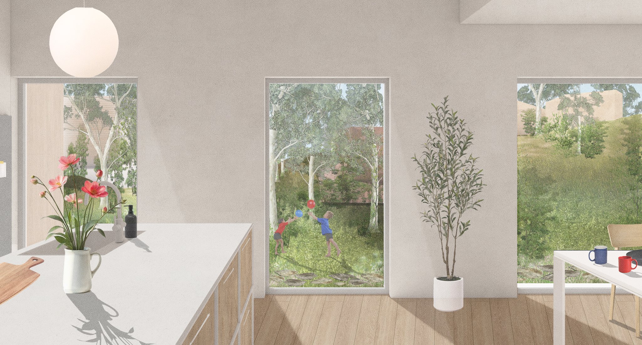 Kitchen perspective