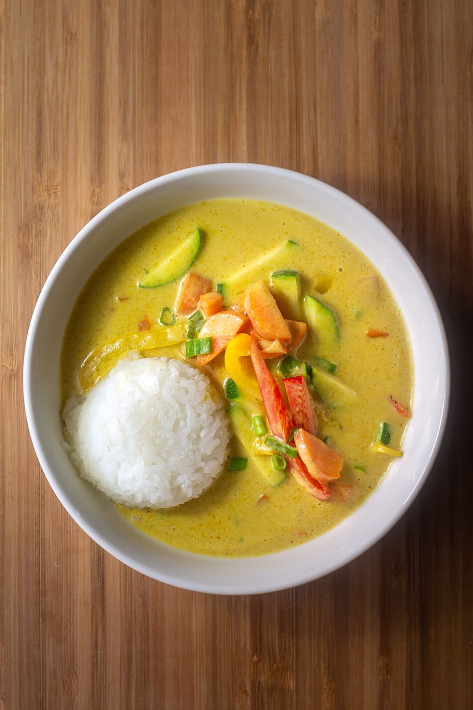 Thai yellow 2024 curry vegetarian