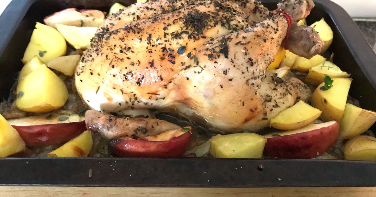 Cider Roast Chicken