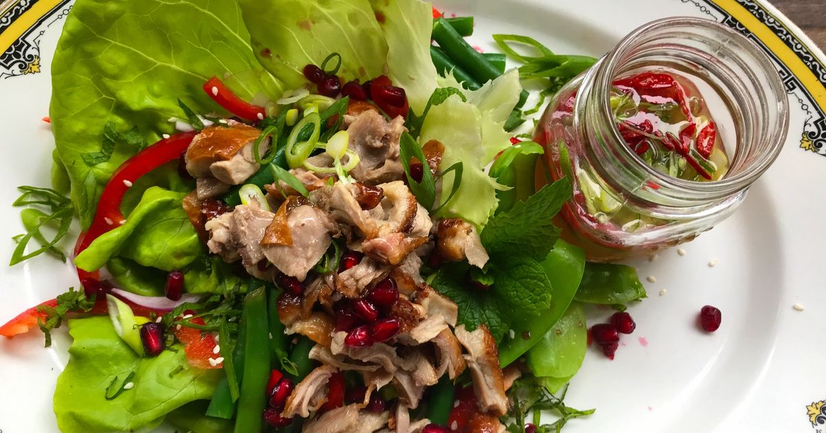 Hot and Sour Duck Salad