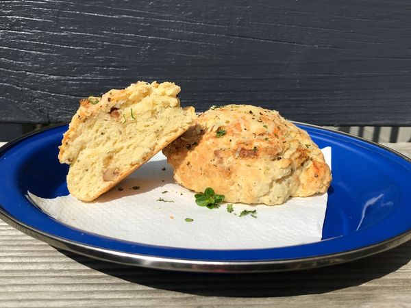 Blue Cheese and Walnut Rolls