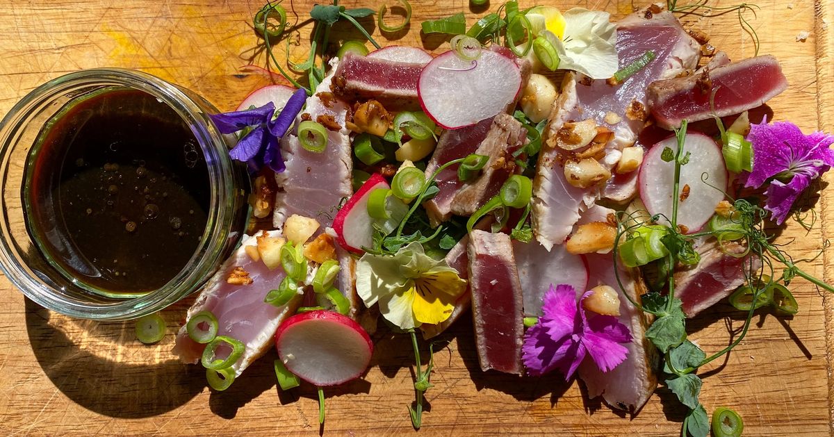 Sesame Kingfish Tataki