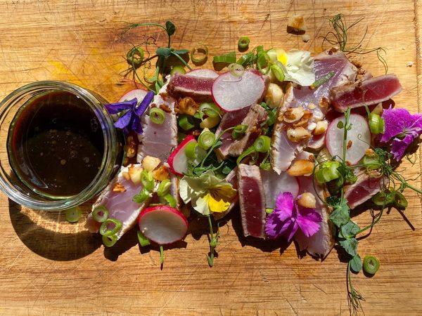 Sesame Kingfish Tataki