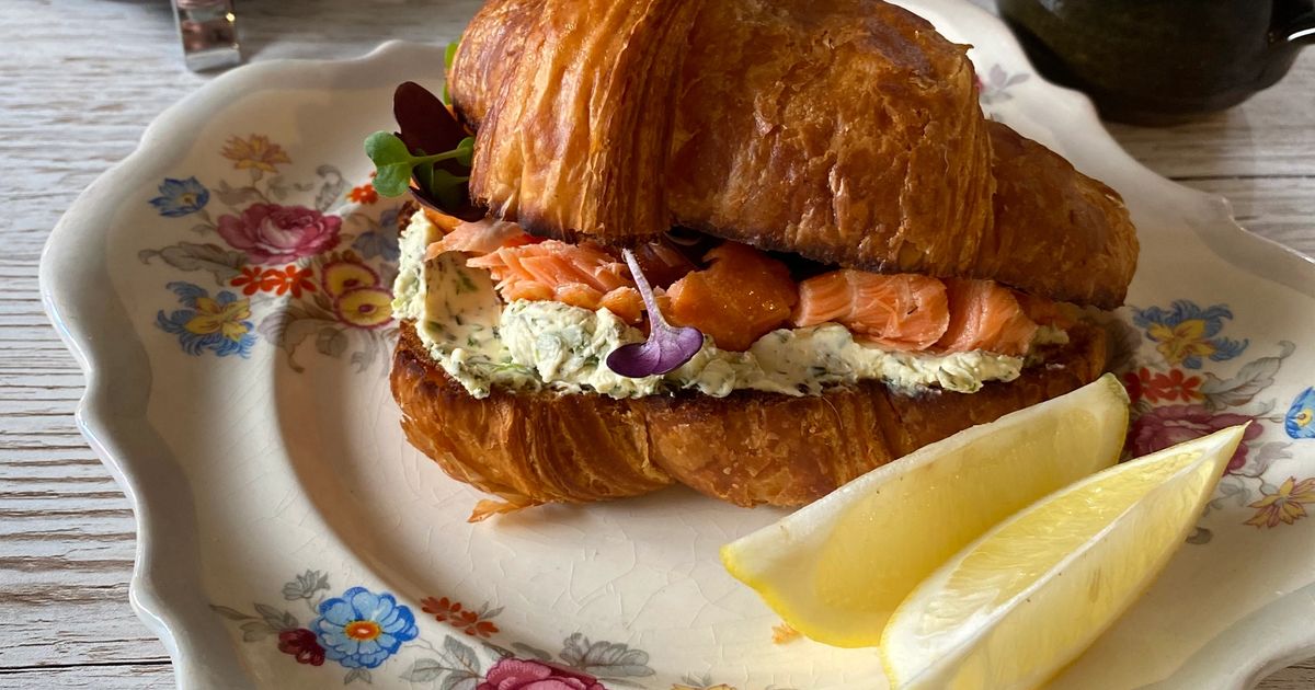 Salmon and Dill Croissants