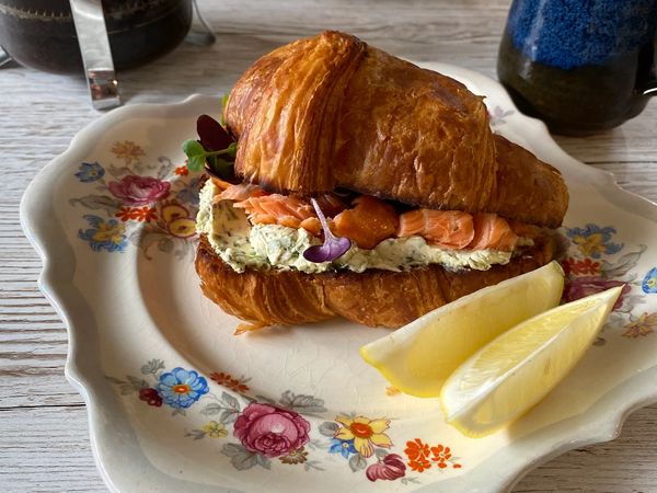 Salmon and Dill Croissants