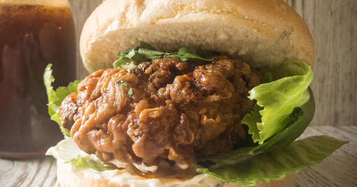 Buttermilk Fried Chicken Burgers