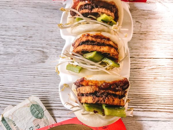 Stuffed Lotus Root Bao