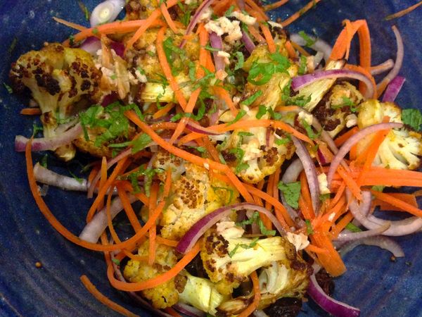 Spiced Cauliflower Salad
