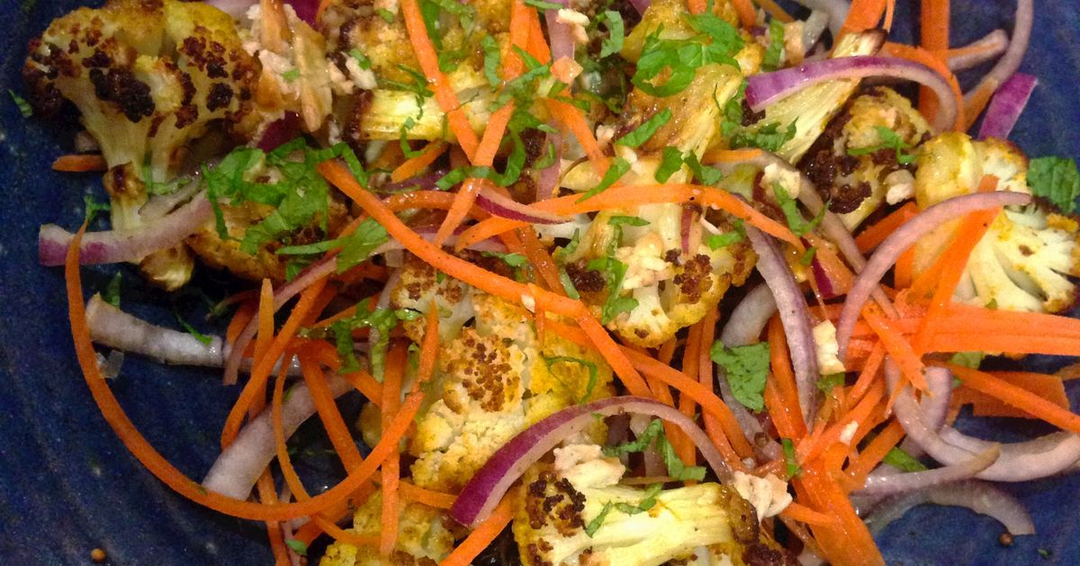 Spiced Cauliflower Salad