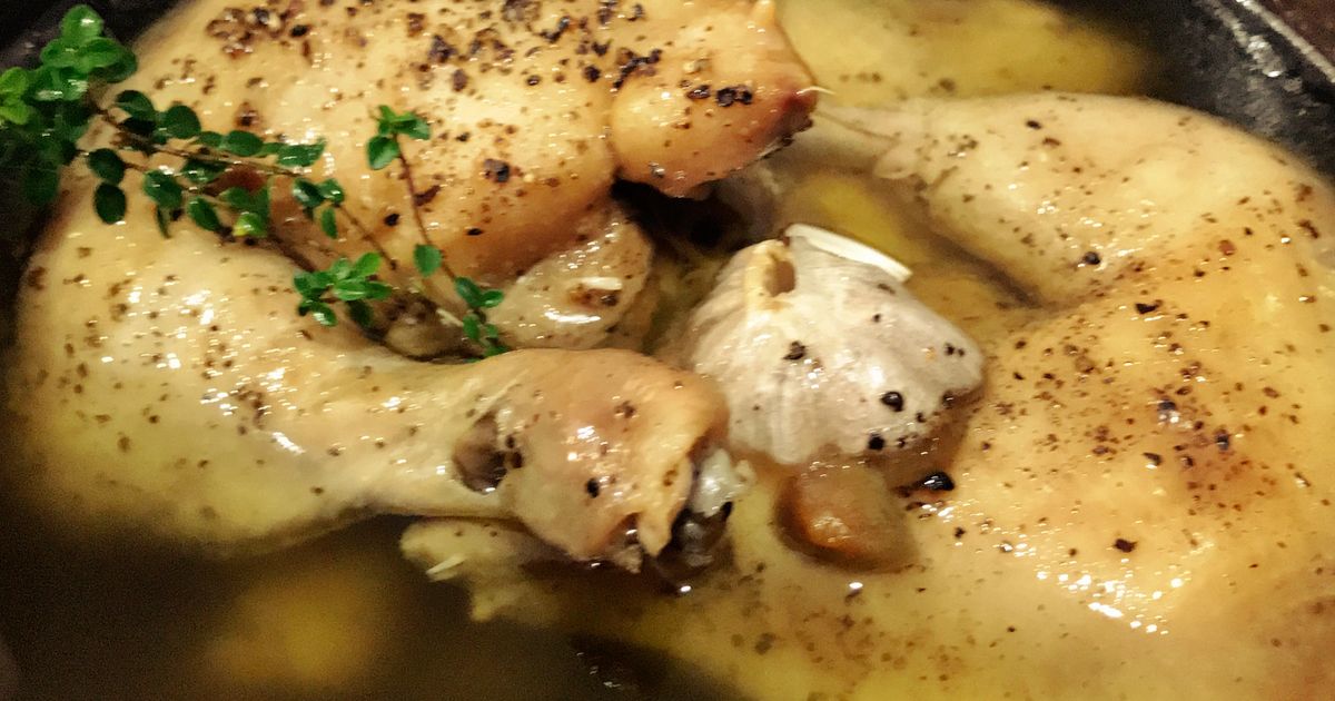 Luxuriously Simple Chicken Confit