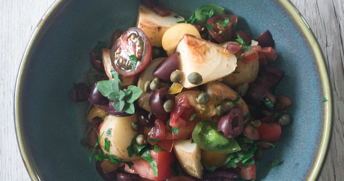 Puttanesca Potato Salad