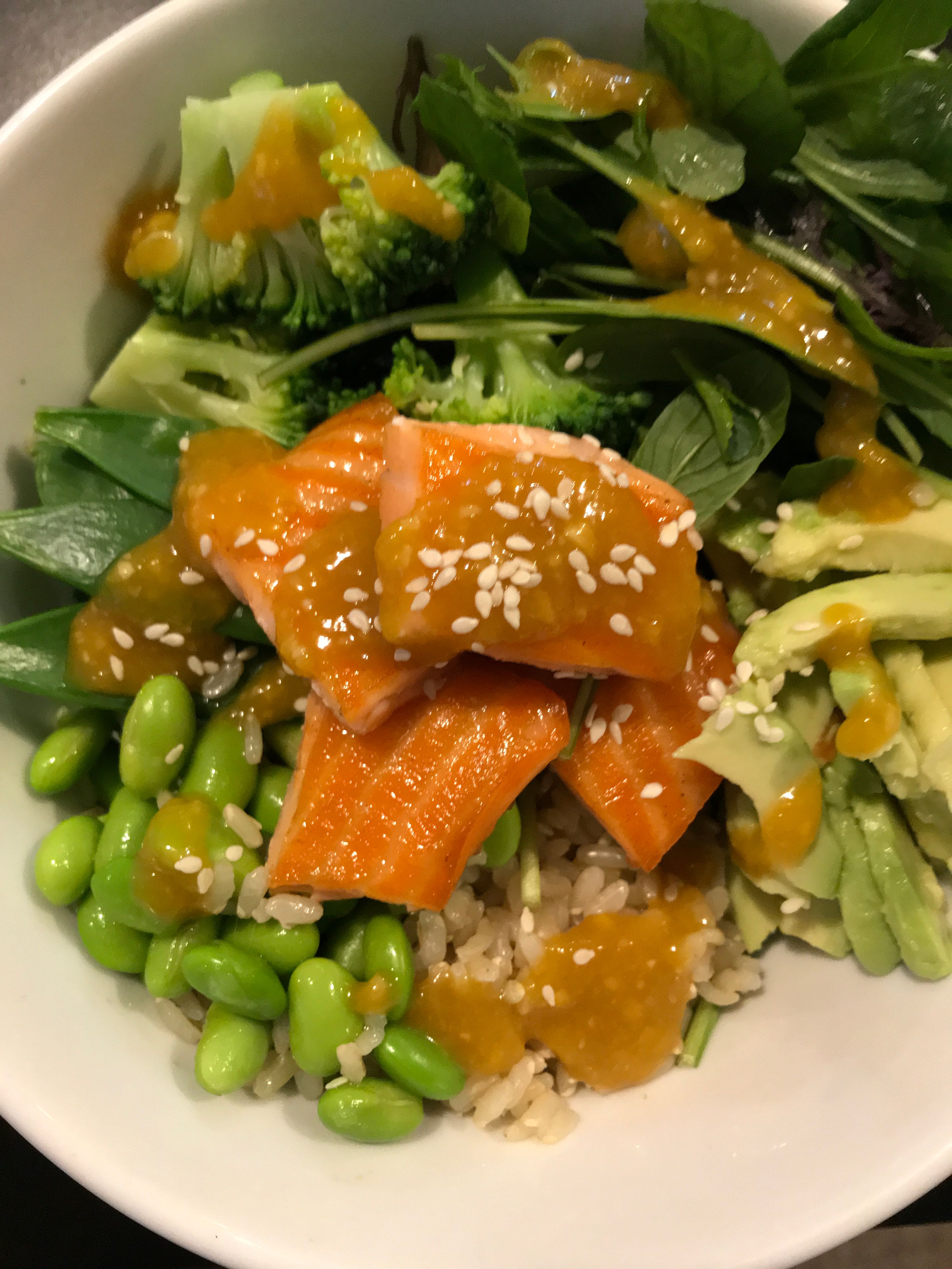 Solo Salmon Poke Bowl