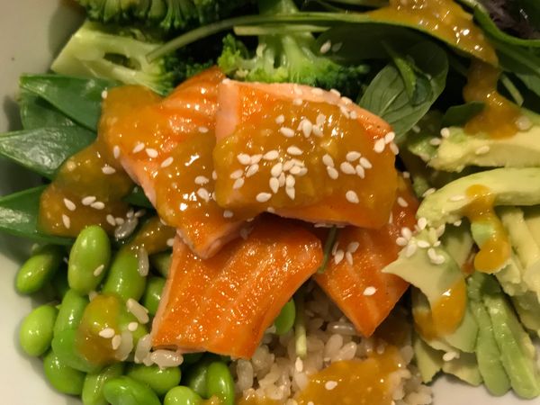Solo Salmon Poke Bowl