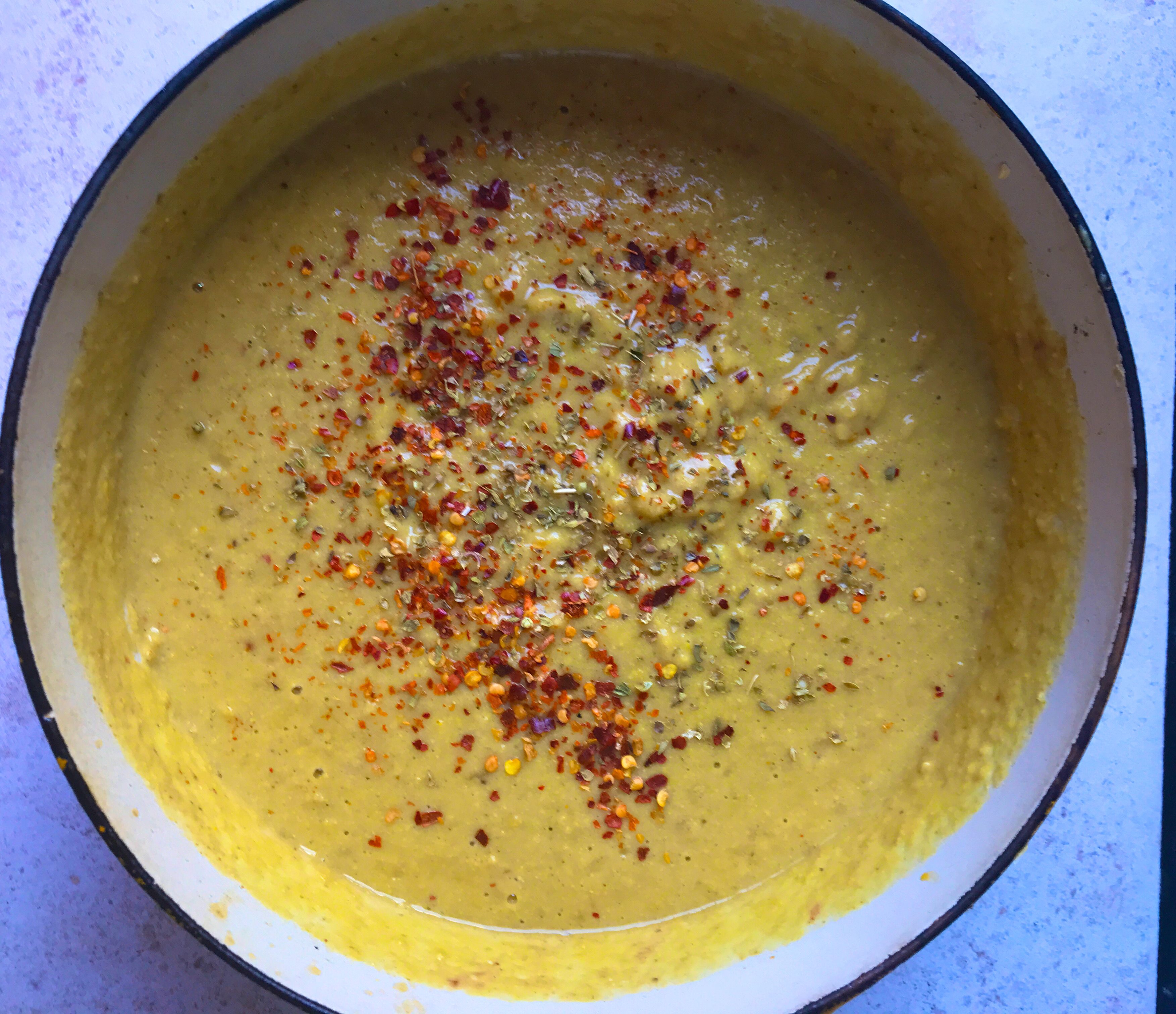 Spicy Sweetcorn Chowder